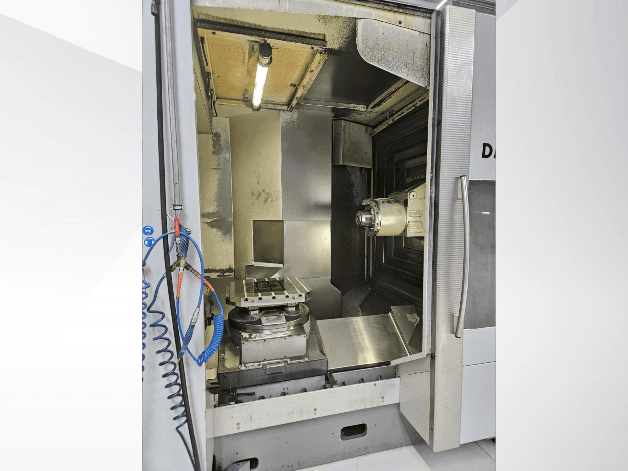 DECKEL MAHO DMC 70H duoBlock-maskinen framifrån