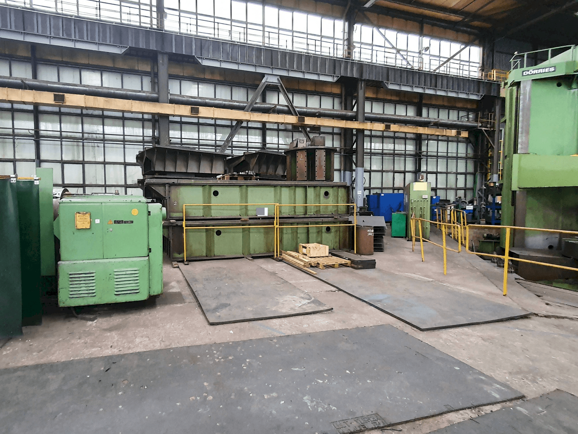 DOERRIES CTE 500-V13-maskinen framifrån