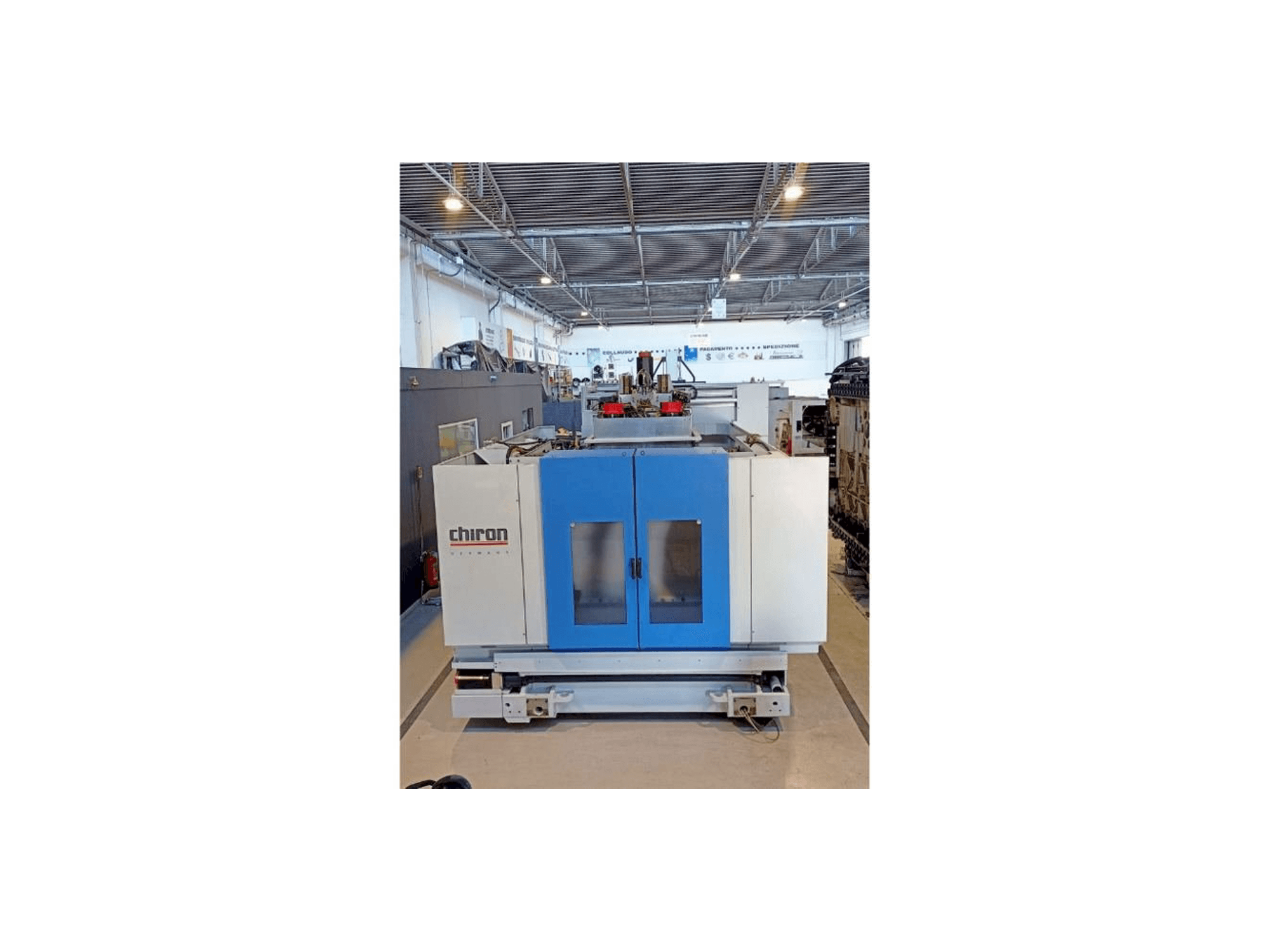 CHIRON DZ24 WM HS-maskinen framifrån