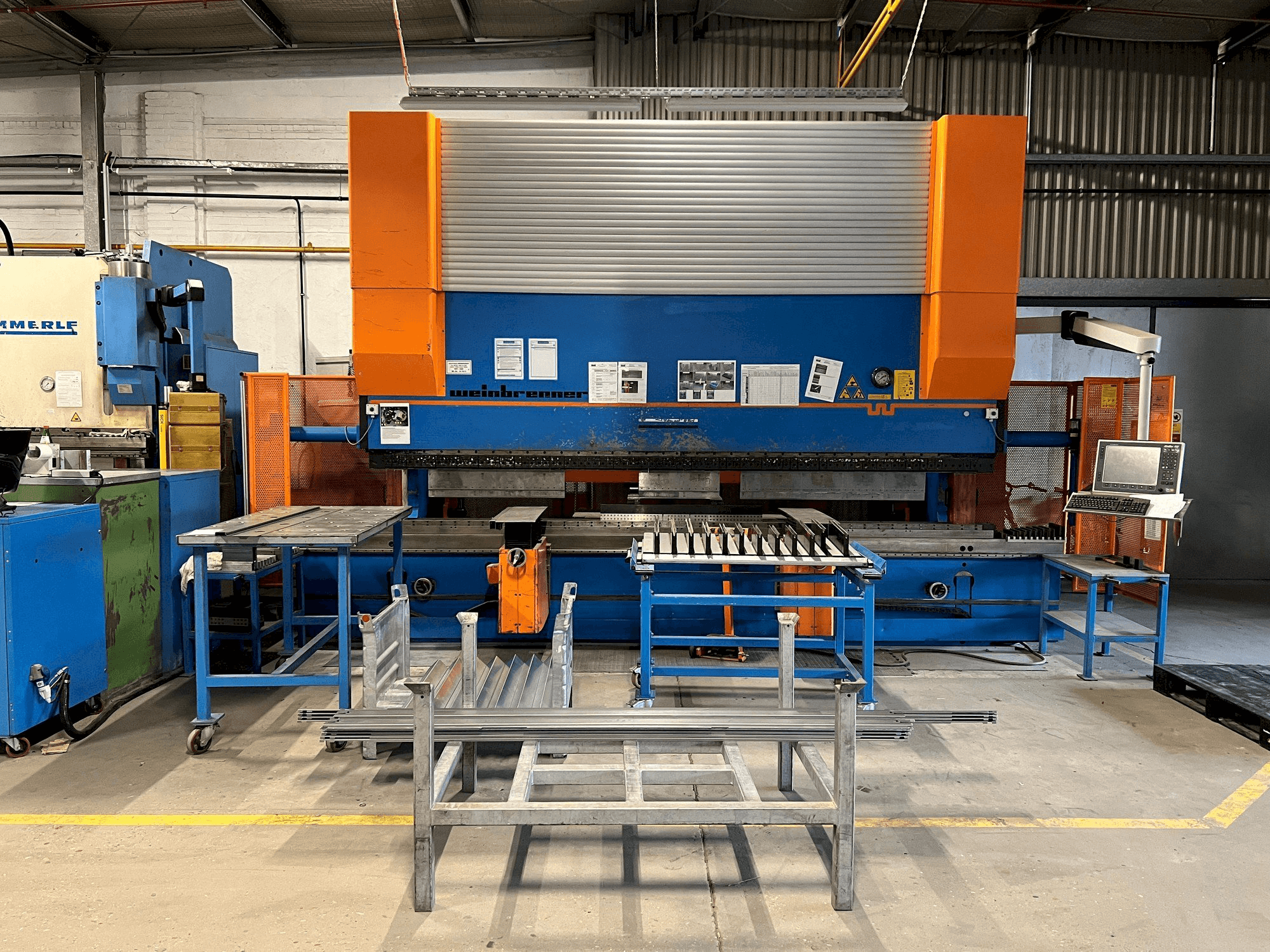 Weinbrenner GP400-maskinen framifrån