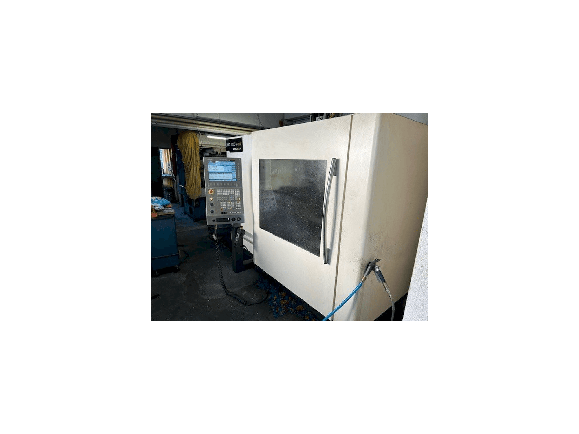 DMG 1035 Evo-maskinen framifrån