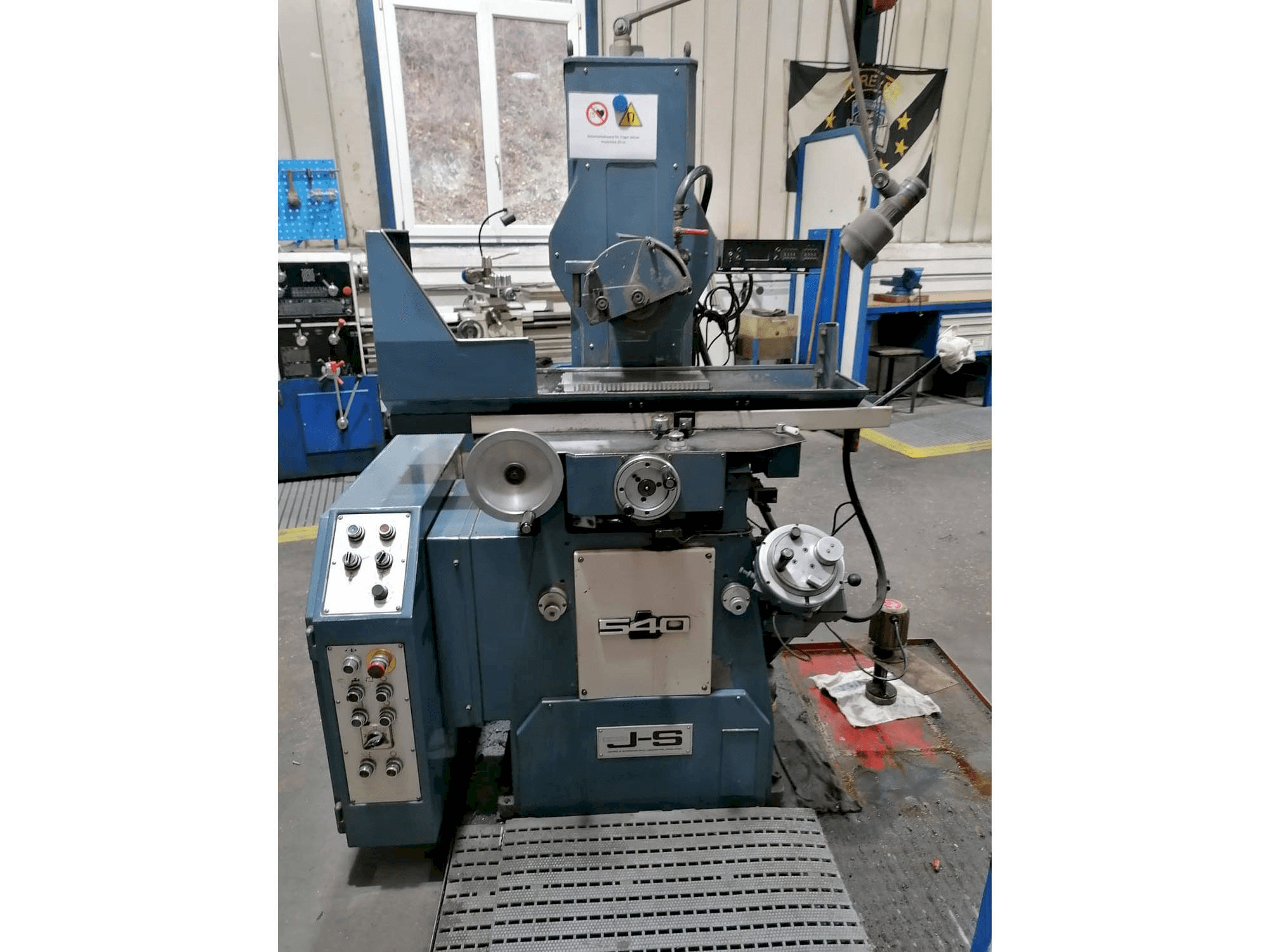 Jones & Shipman 540-maskinen framifrån