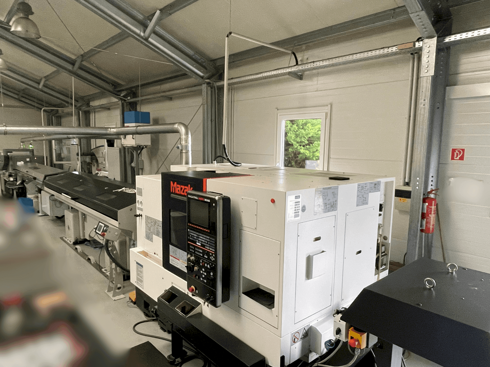 Mazak Quick Turn Nexus 200-II MS-maskinen framifrån