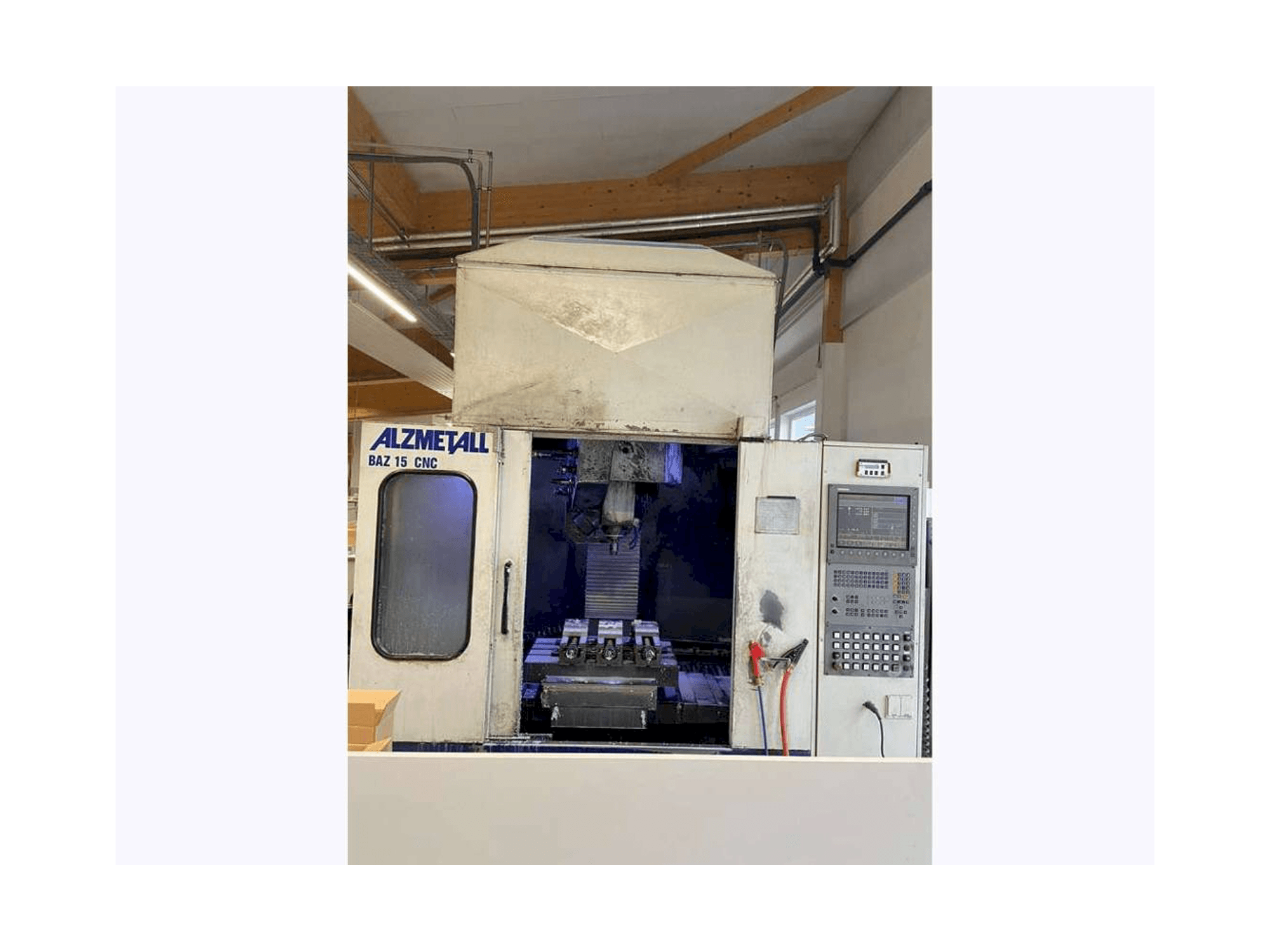 Alzmetall CNC BAZ 15-maskinen framifrån