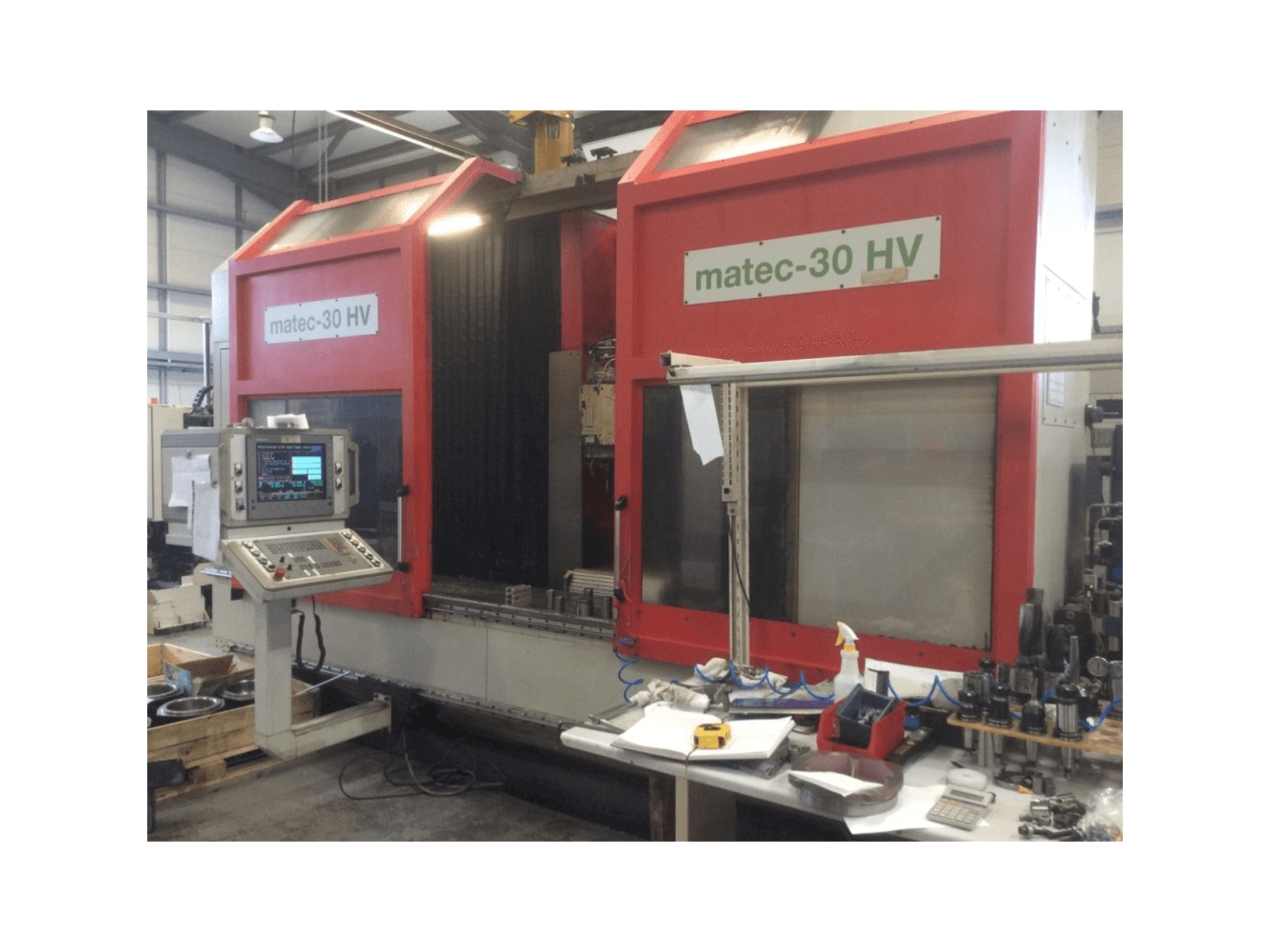 Matec 30 HV-maskinen framifrån