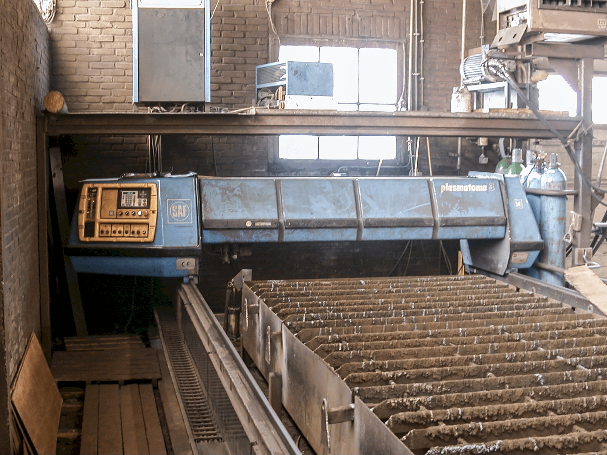 SAF-maskinen framifrånPLASMATOME 3