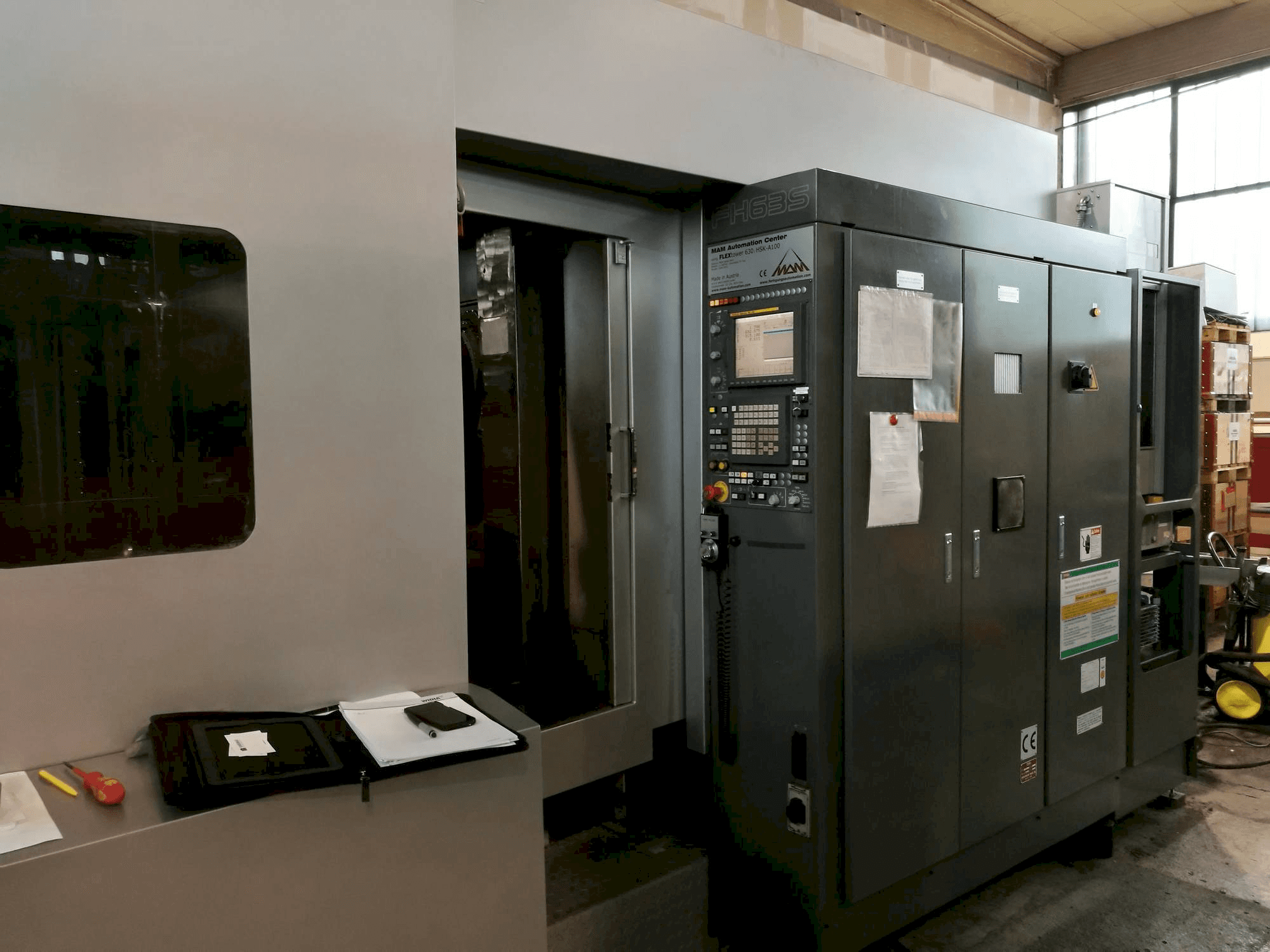 TOYODA FH 63S-maskinen framifrån