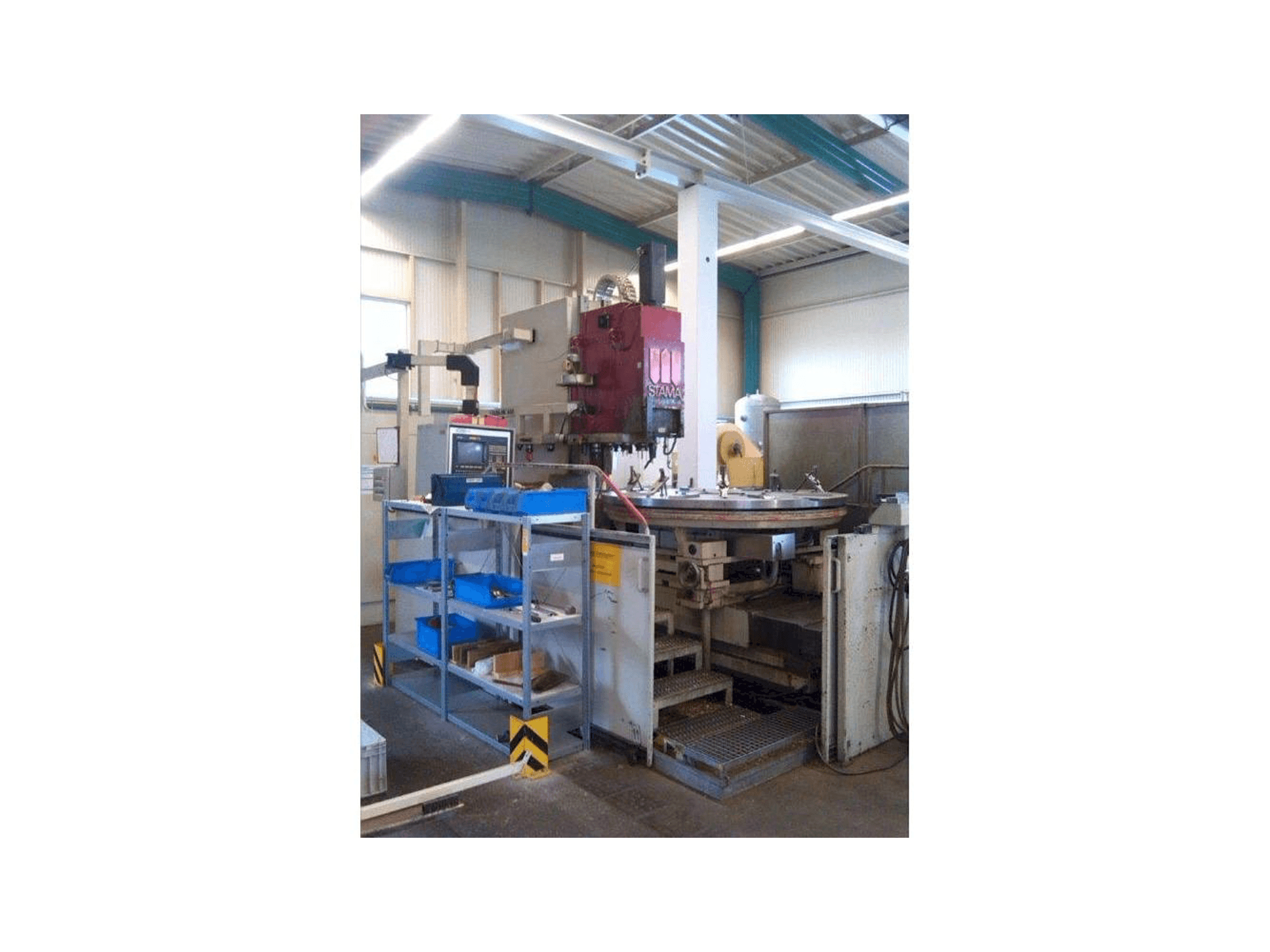 STAMA MC 430- GÜ-maskinen framifrån