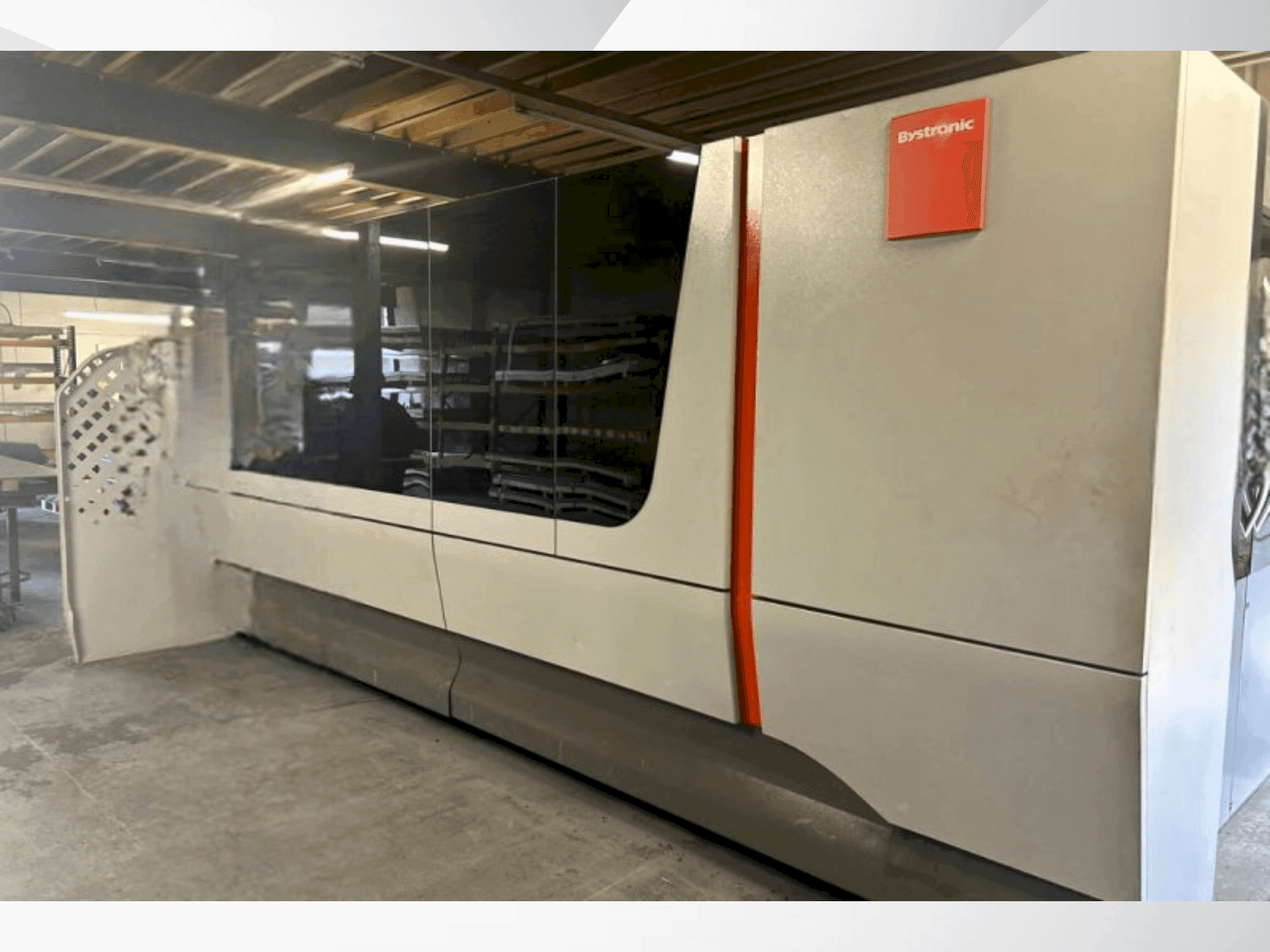 Bystronic BYSMART Fiber 3015-maskinen framifrån