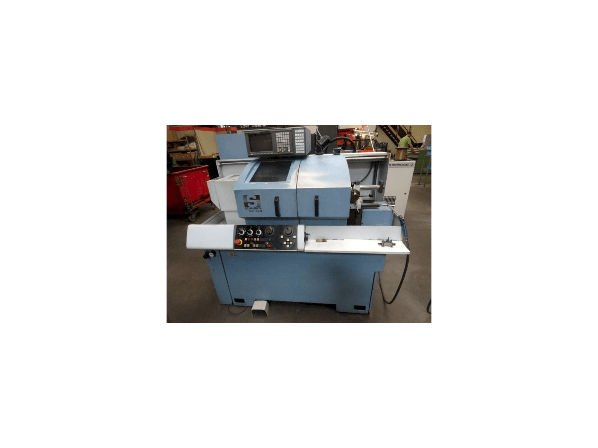 SCHAUBLIN 125-CCN-maskinen framifrån