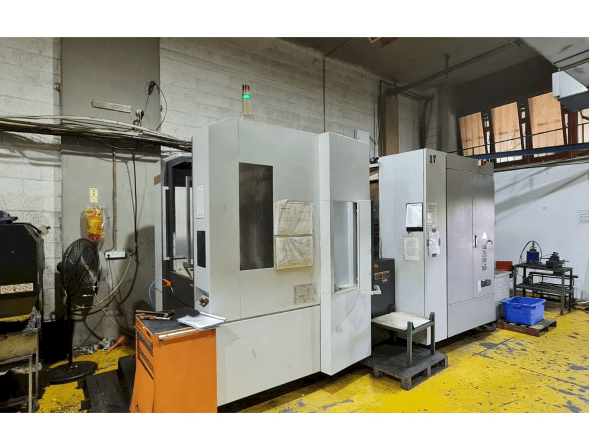 MORI SEIKI NH-5000 / 40DCG-maskinen framifrån