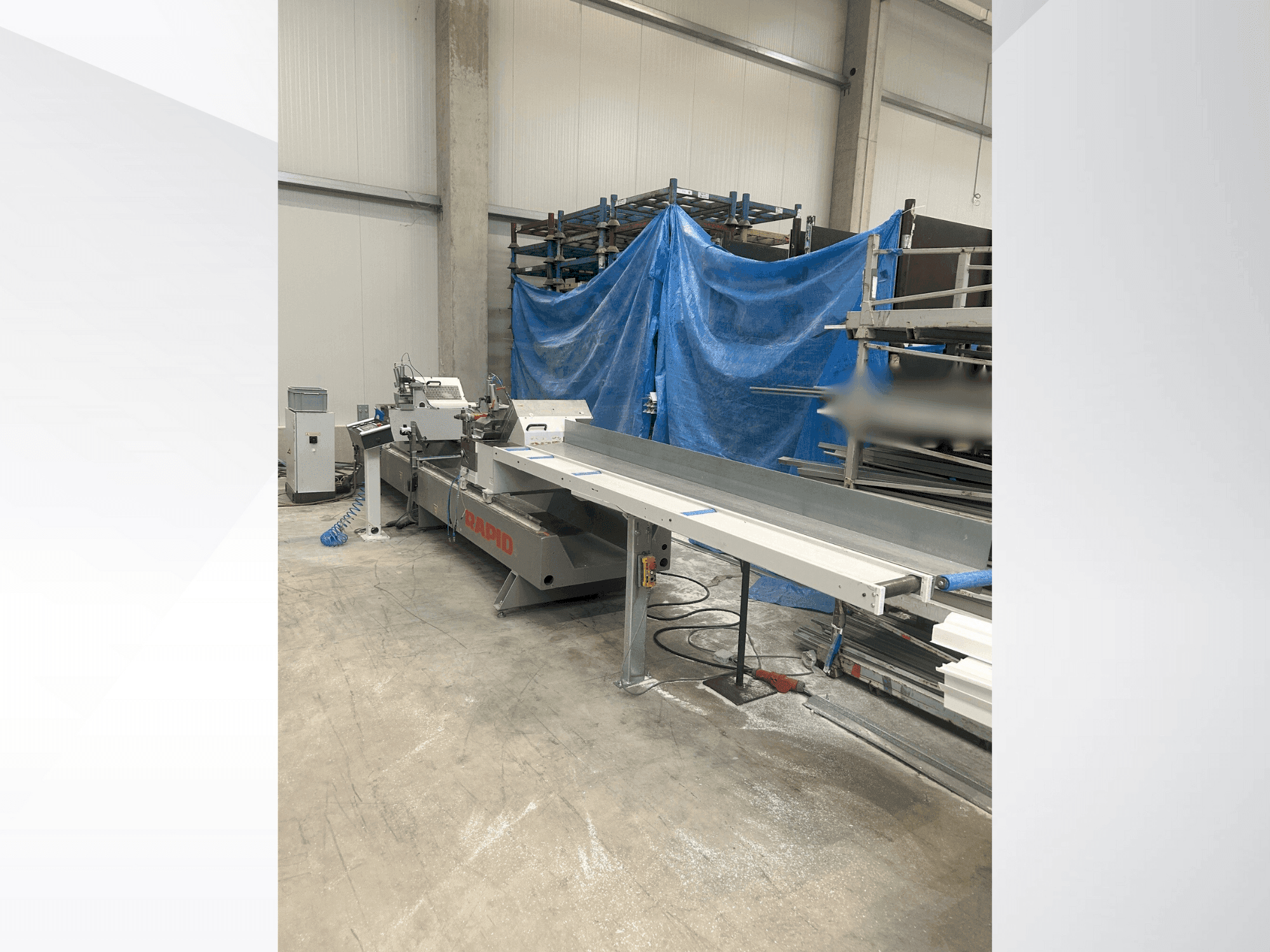 RAPID DGL 200-E-maskinen framifrån