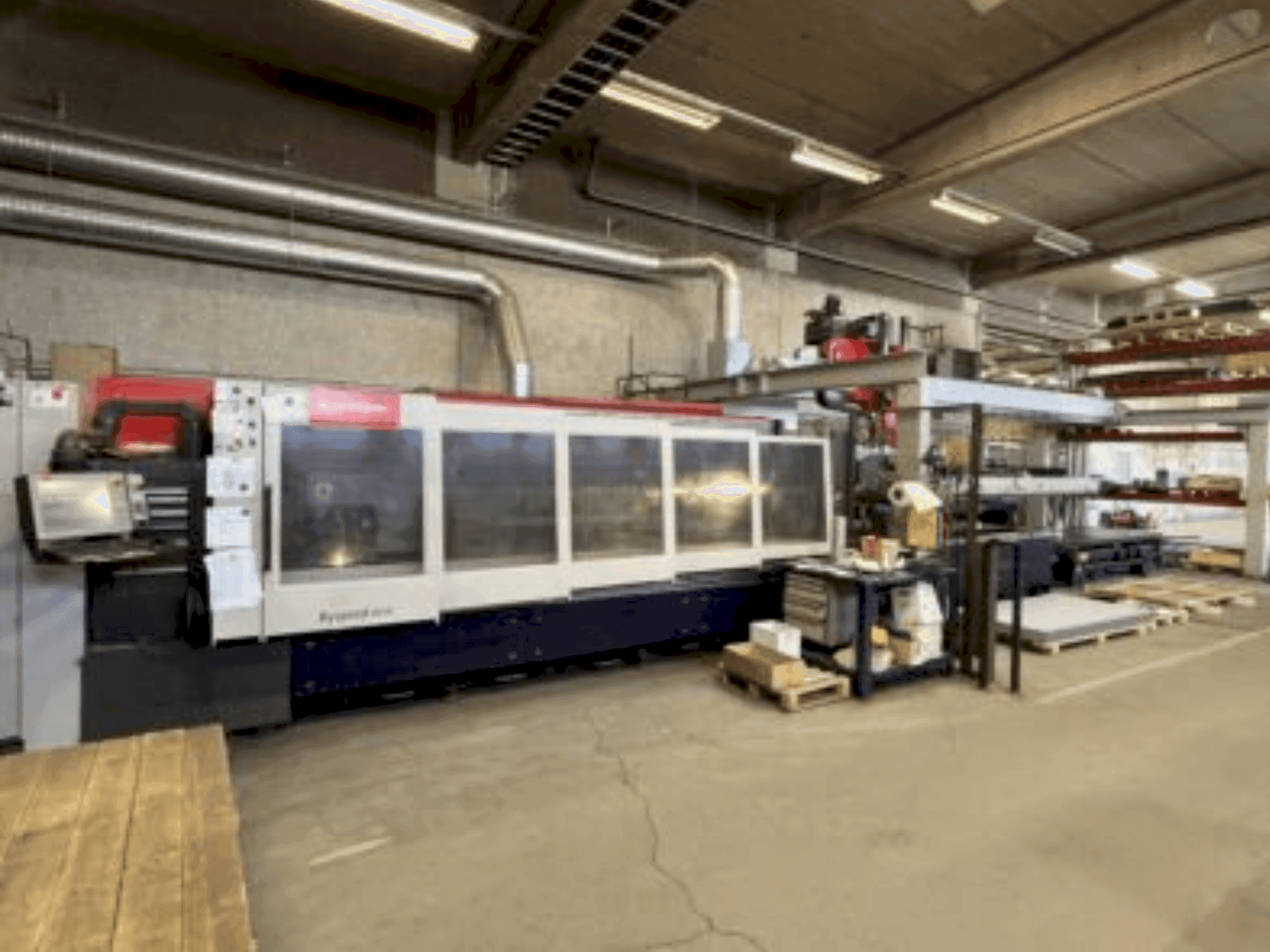 Bystronic Bysprint 3015-maskinen framifrån