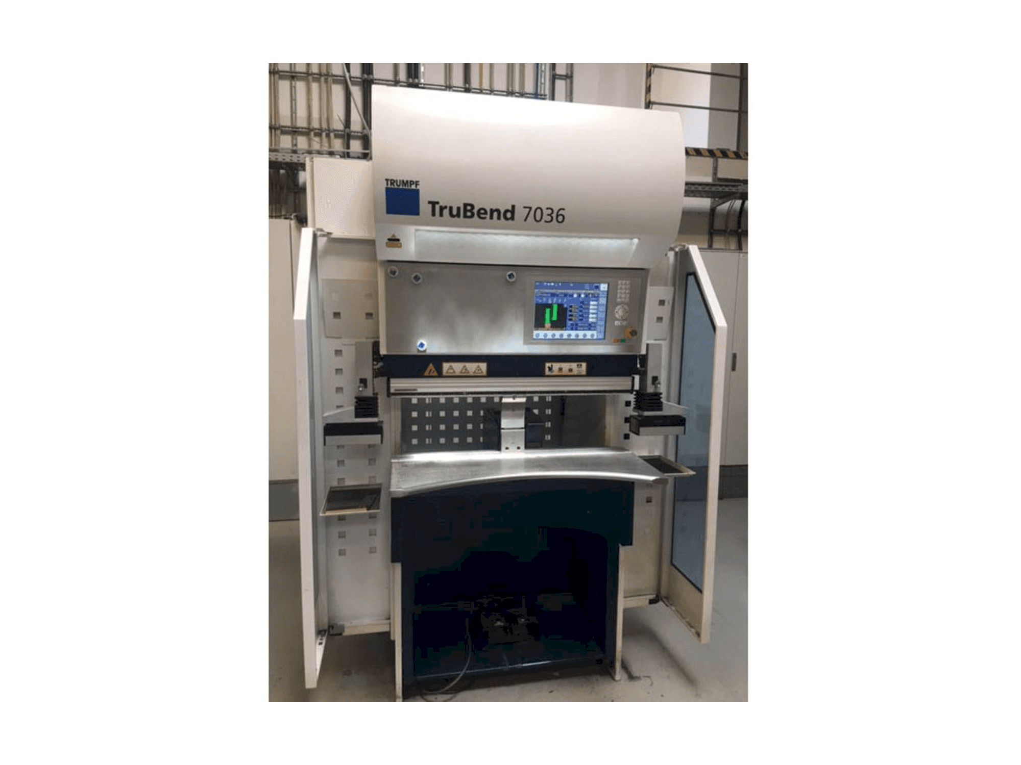 Trumpf TruBend 7036-maskinen framifrån