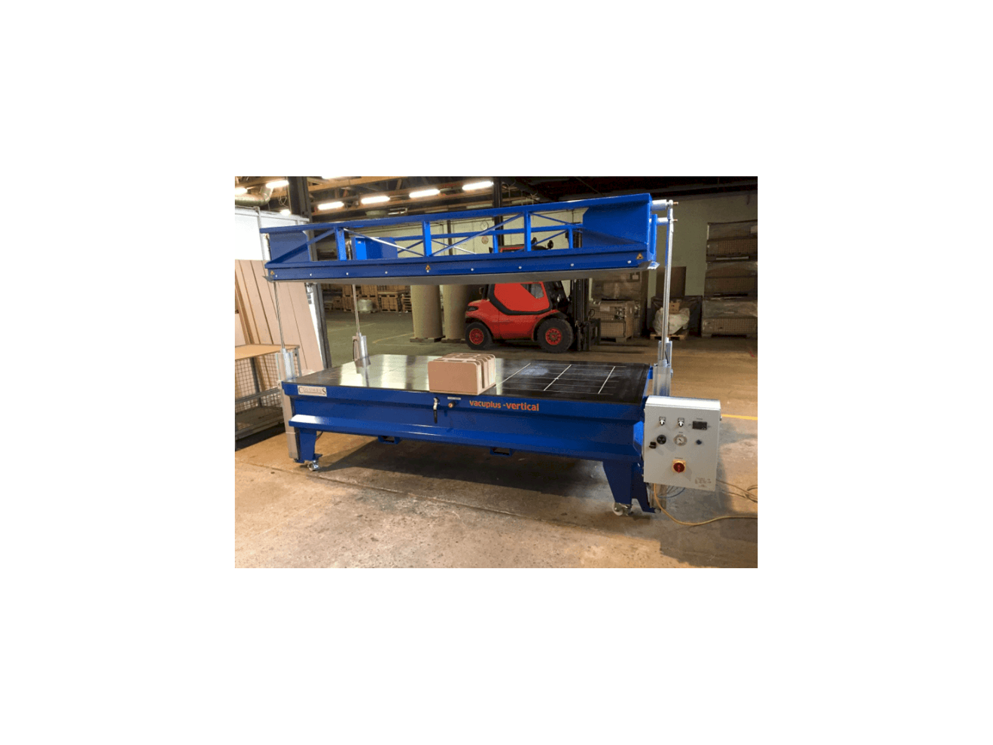 Columbus VAKUPLUS Vertikal-maskinen framifrån