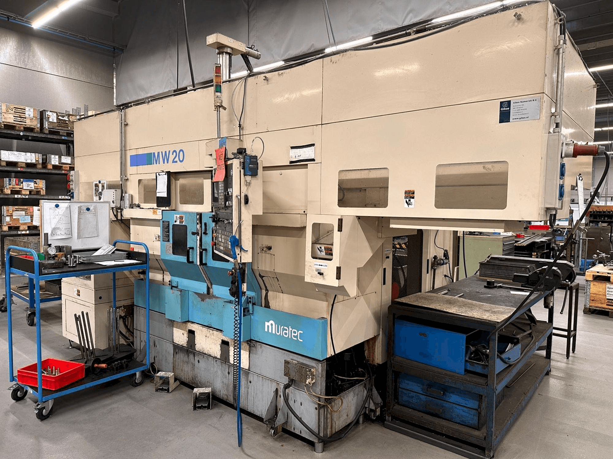 Muratec MW20-maskinen framifrån