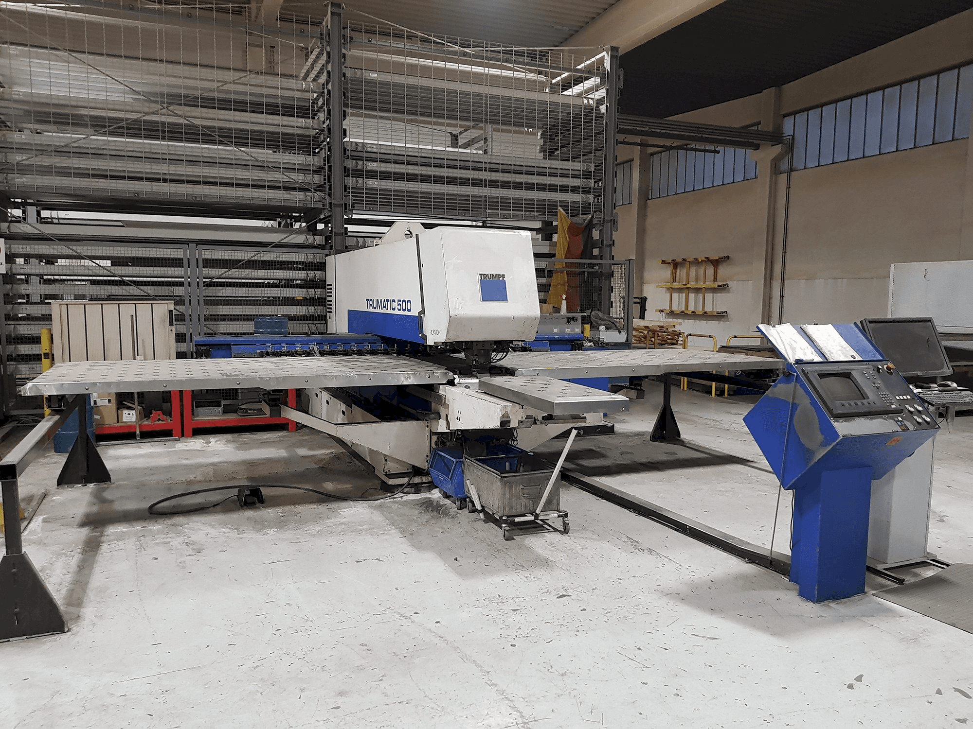 Trumpf-maskinen framifrånTrumatic 500