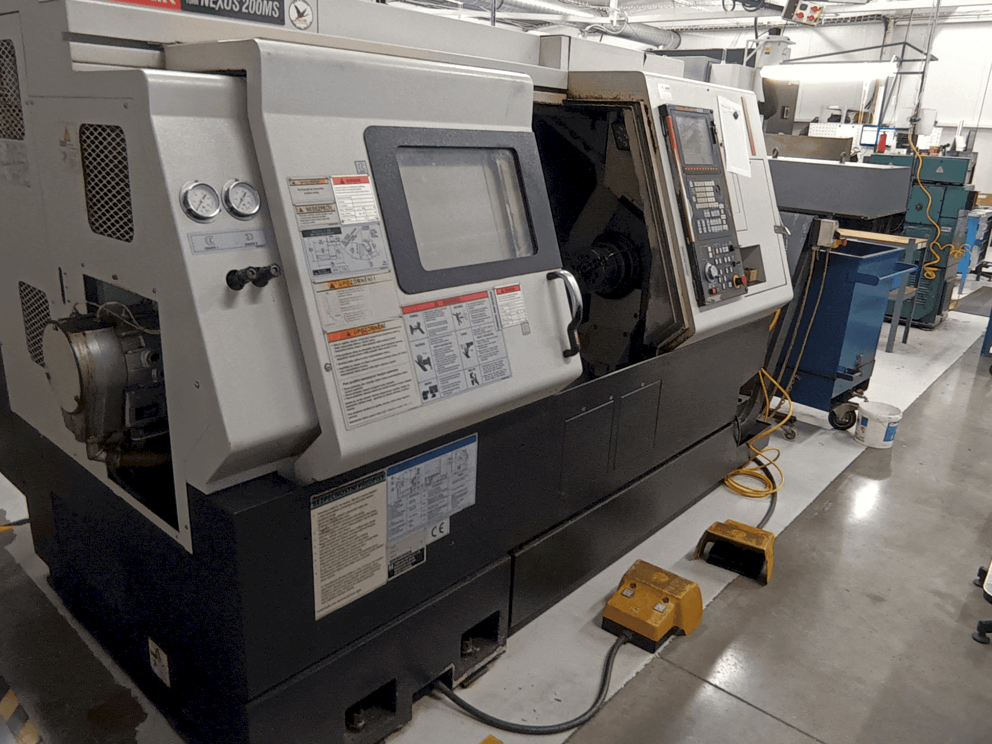 Mazak Quick Turn NEXUS 200MS-maskinen framifrån