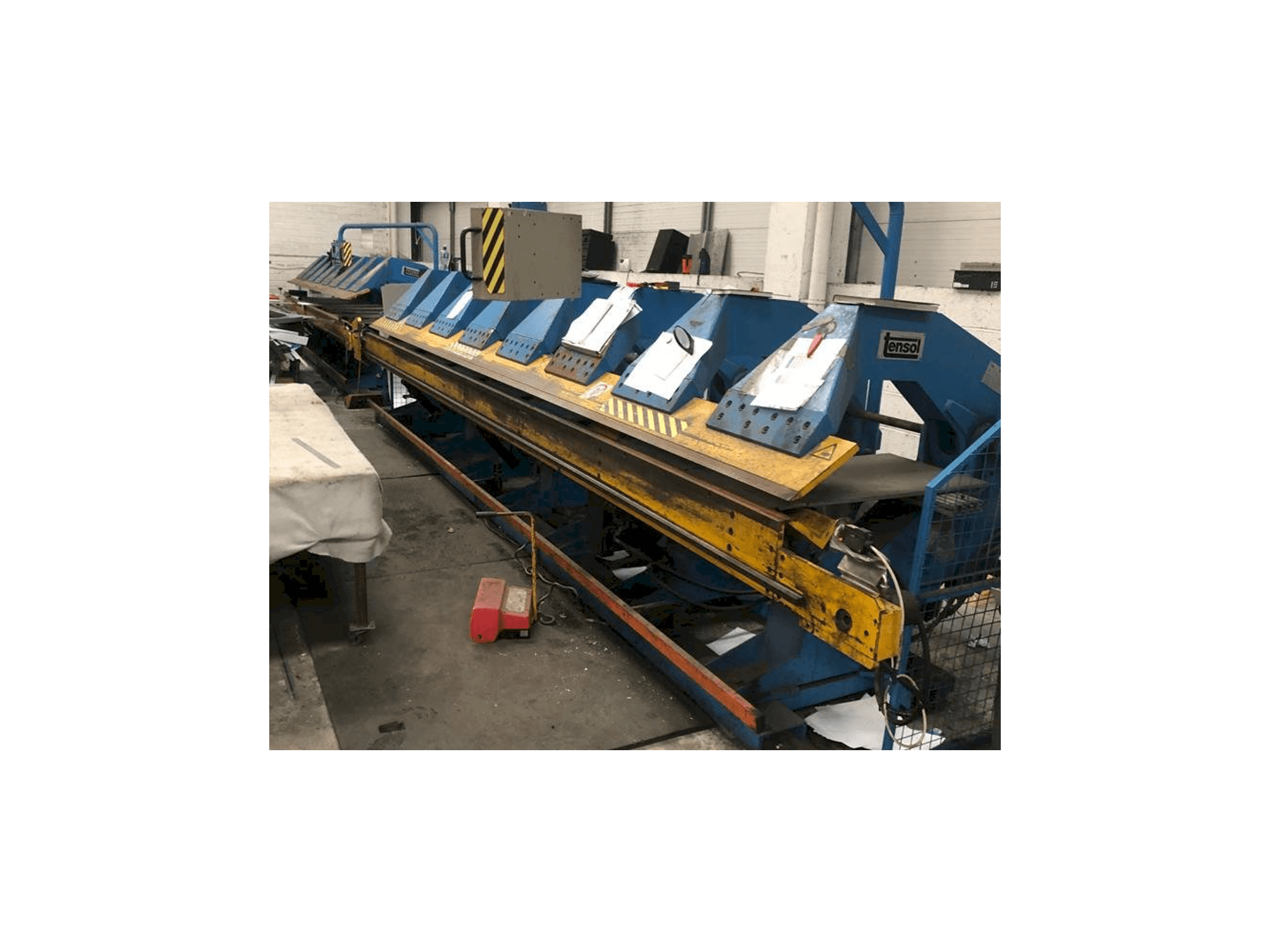 Tensol H200-6.2-maskinen framifrån