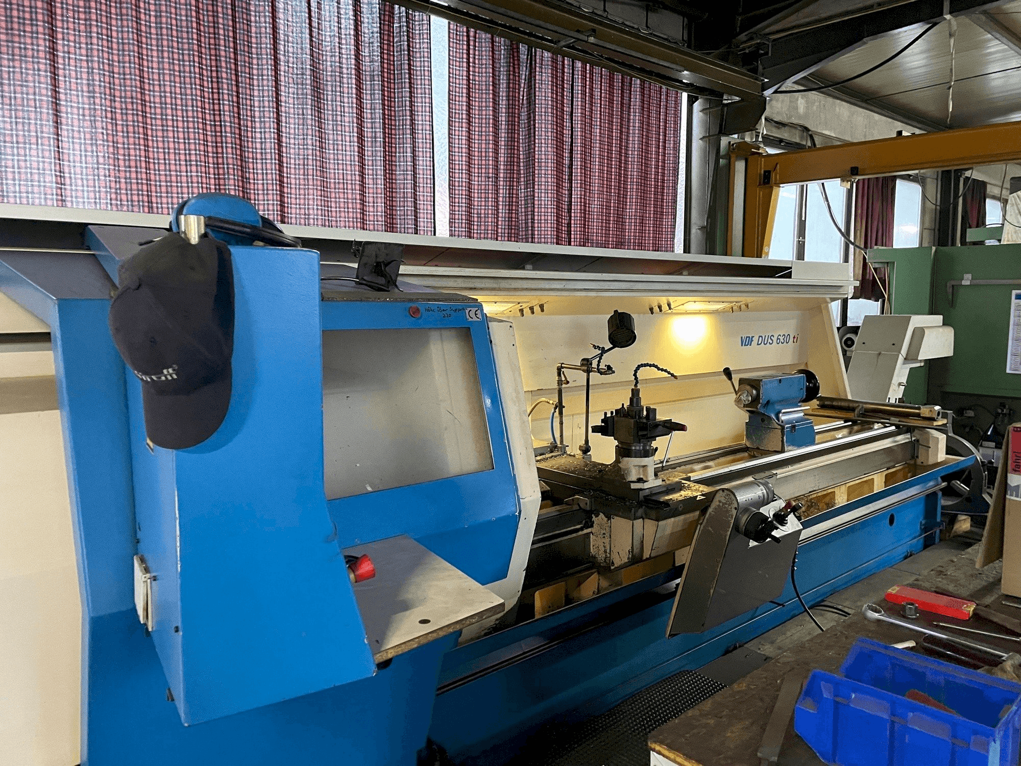 VDF BOEHRINGER-maskinen framifrån