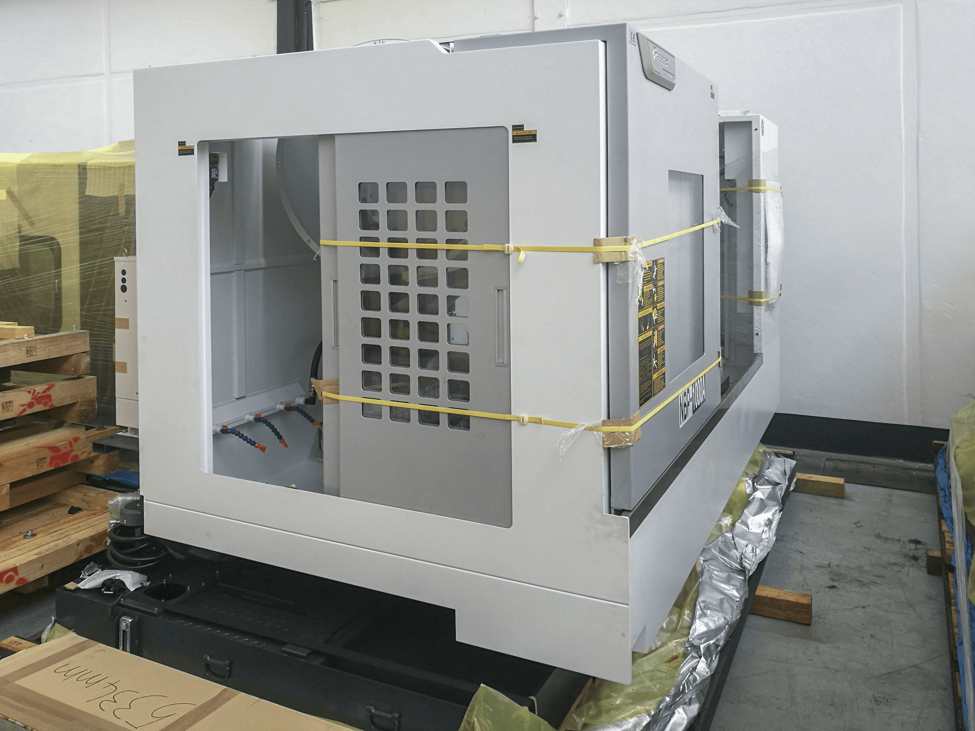 1 Feeler-maskinen sedd från vänsterNBP-1000A