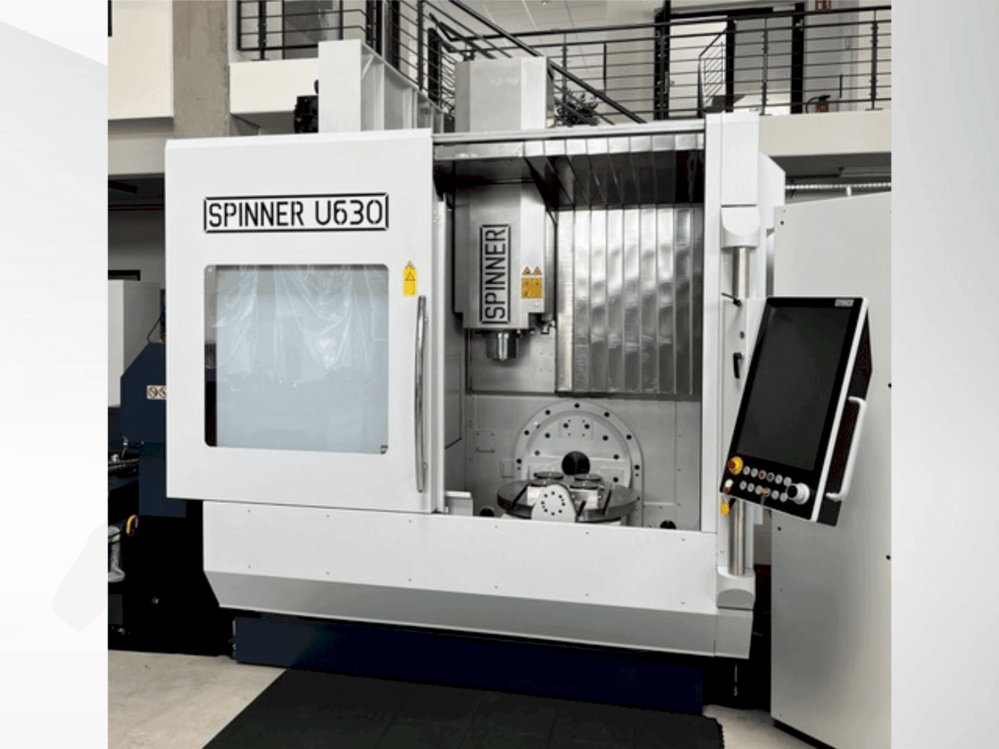 SPINNER U5-630- 54T-maskinen framifrån