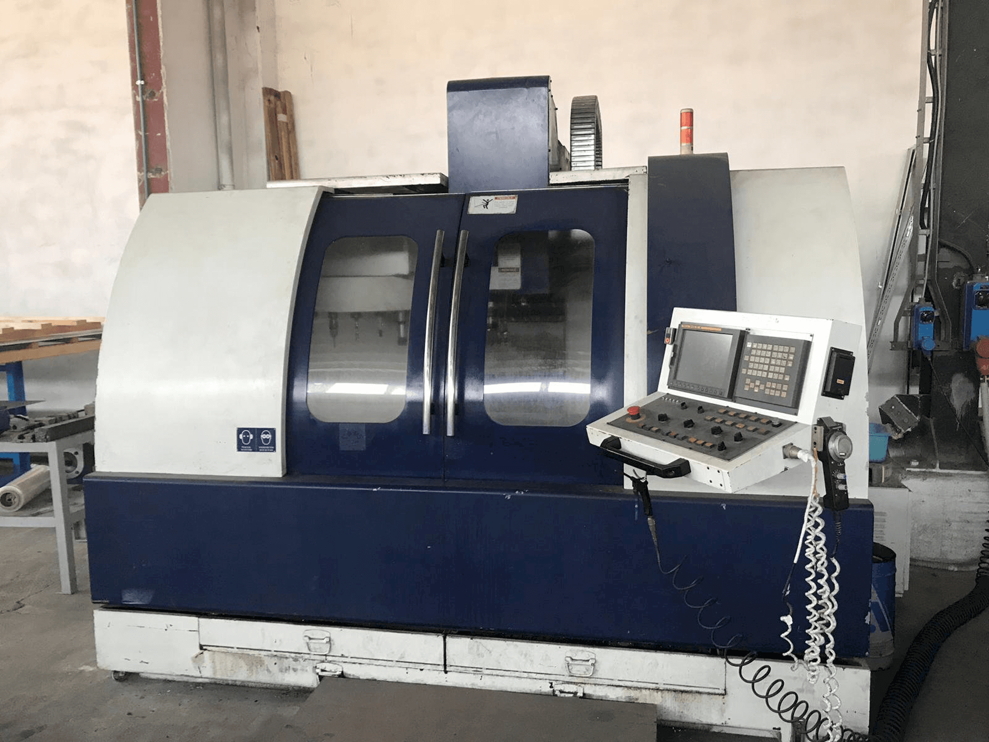 Euma Spinner CAMS 200-maskinen framifrån