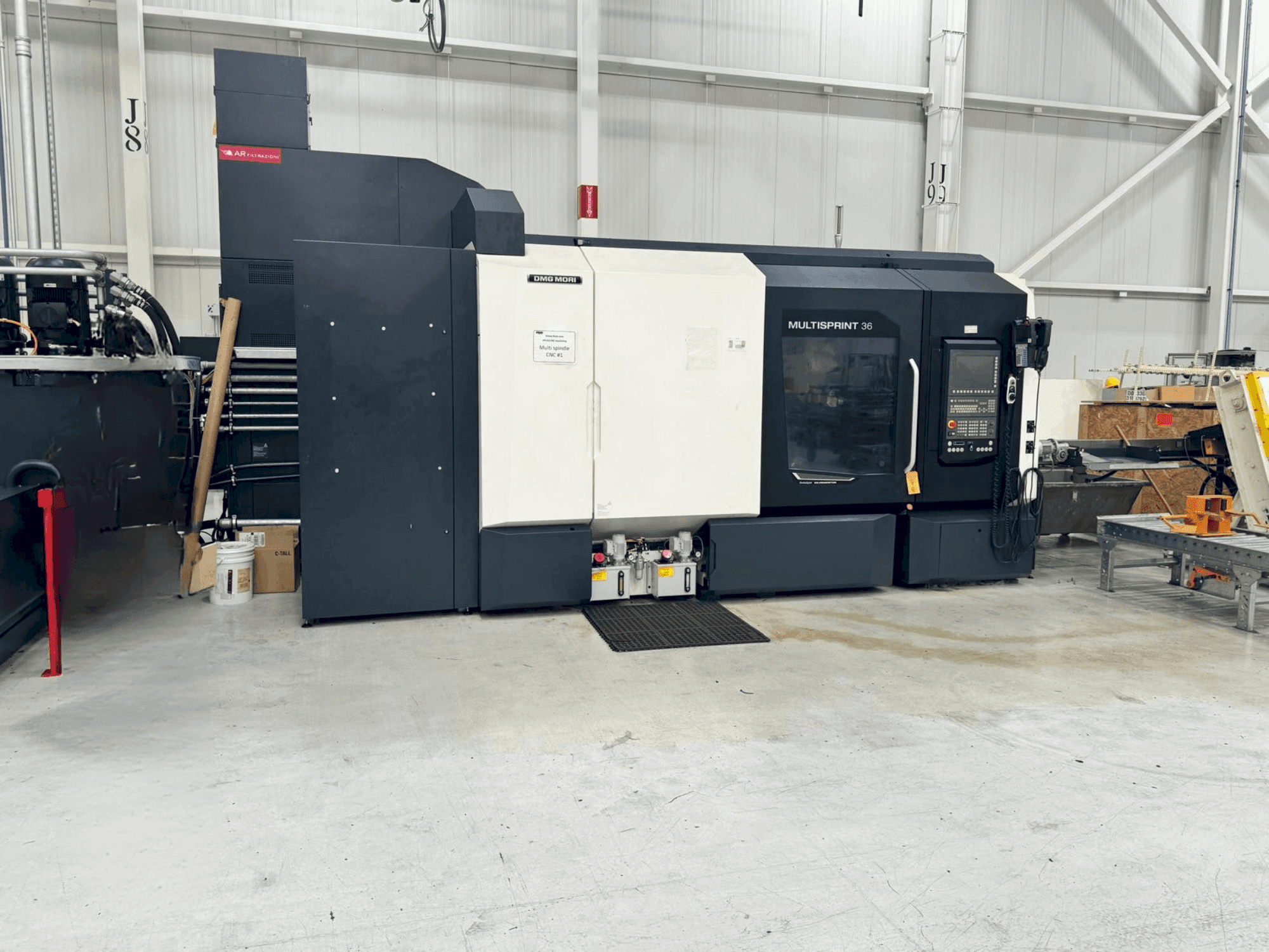 DMG MORI Multisprint 36-maskinen framifrån