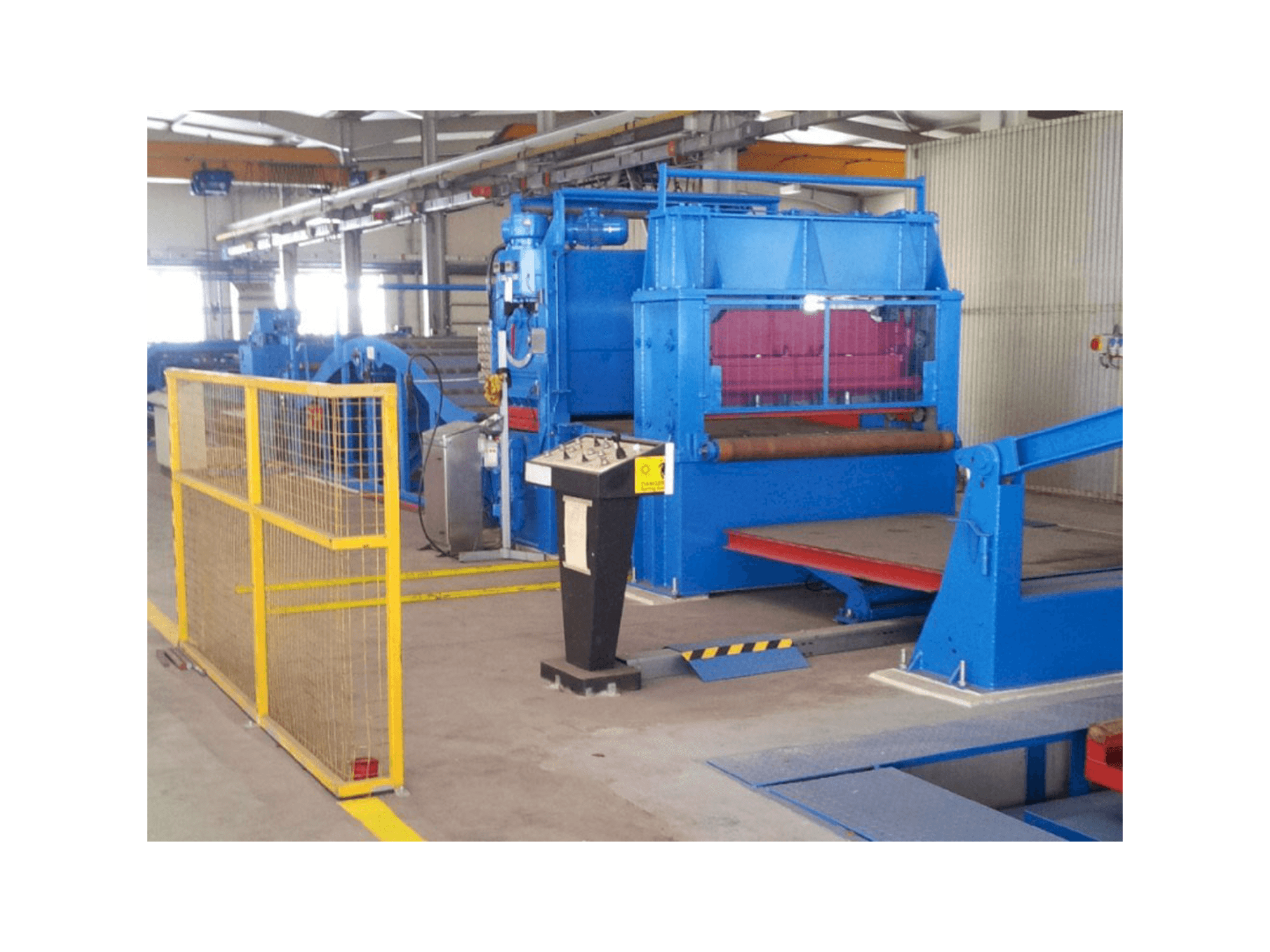 Sacma SP4A-maskinen framifrån