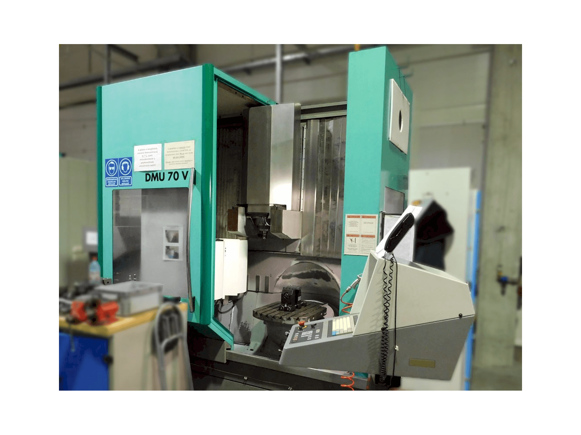 DMG DMU 70 V-maskinen framifrån