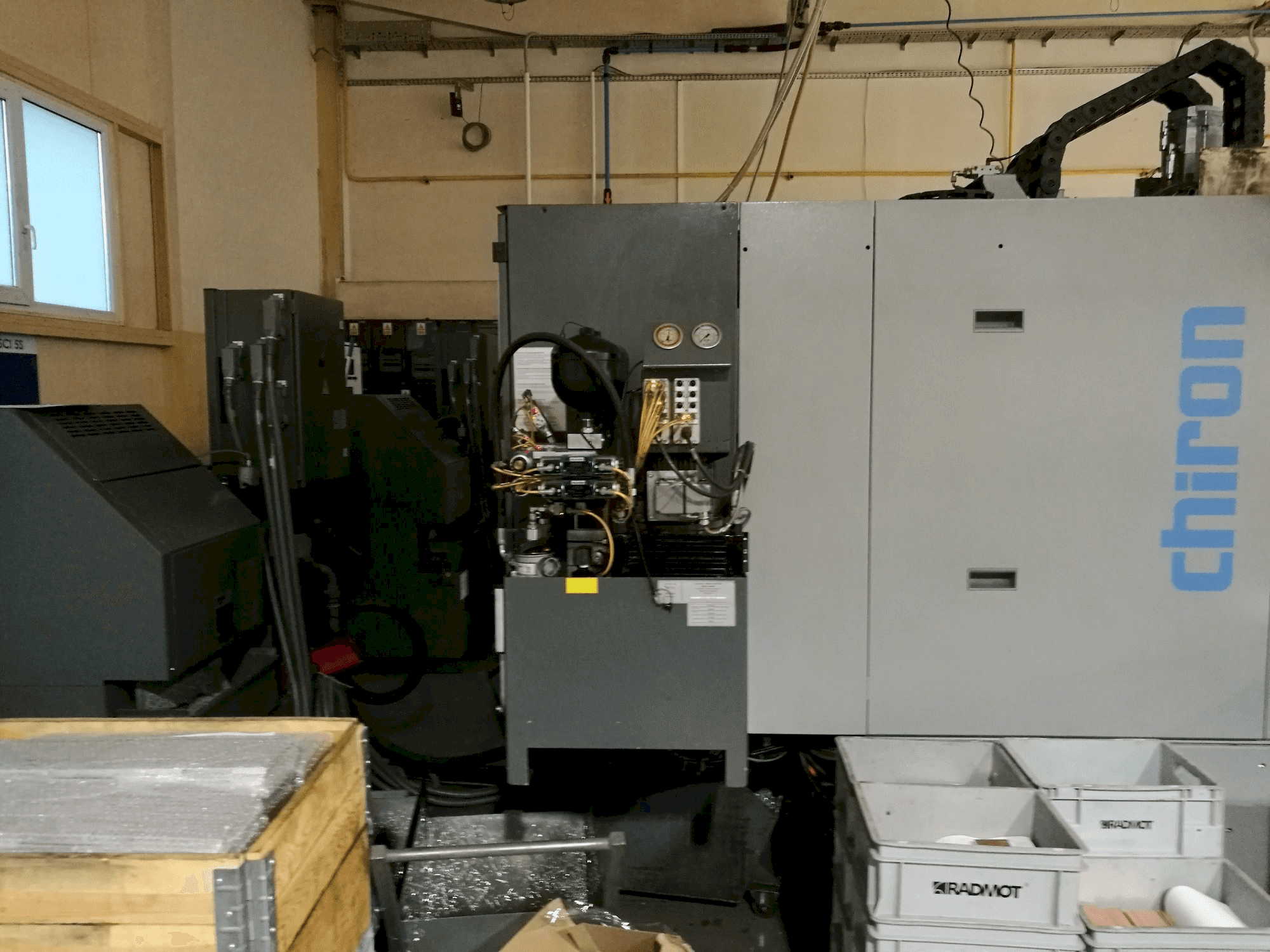 CHIRON FZ 12 KS-maskinen framifrån