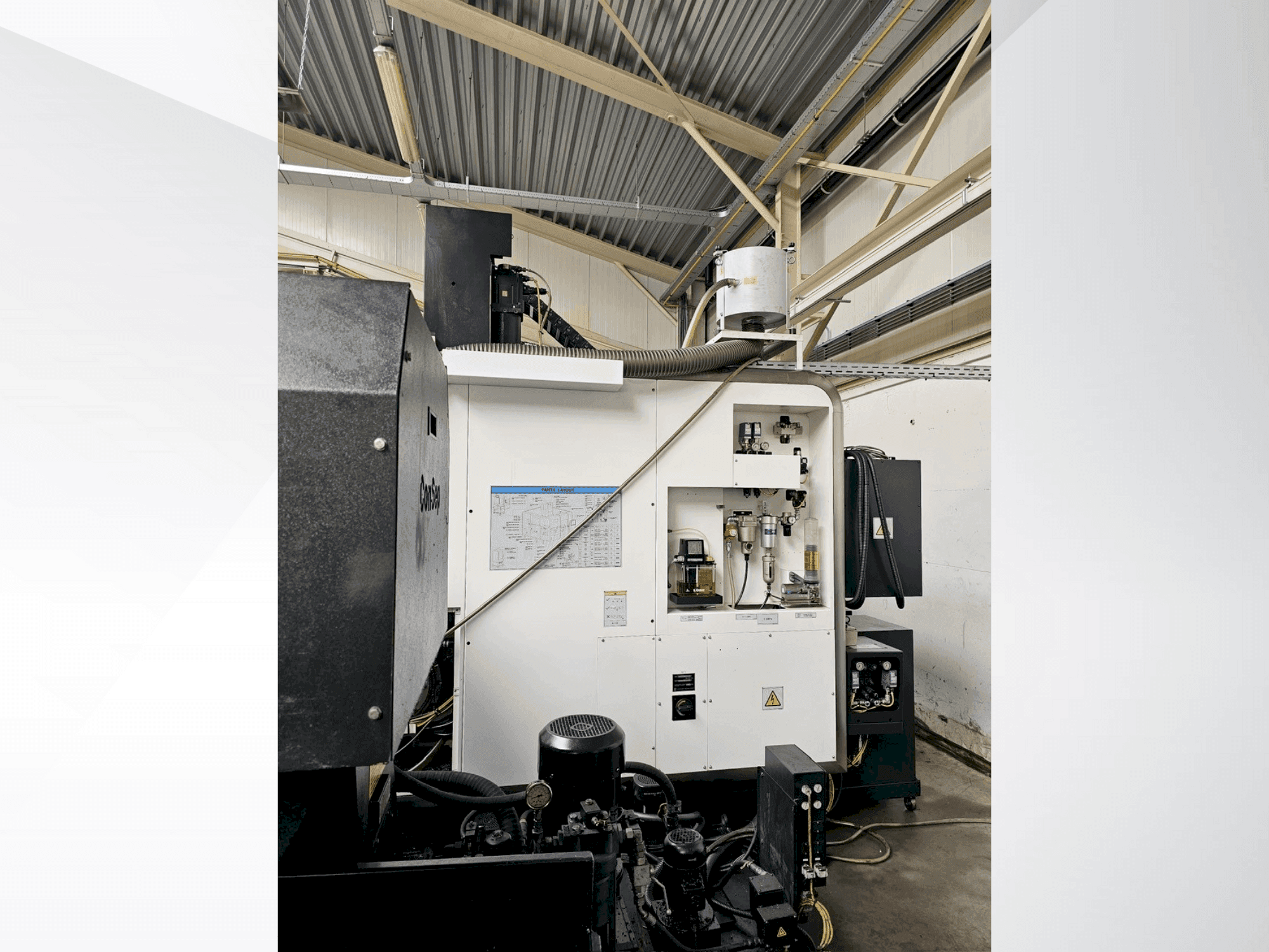 Mazak Variaxis i-500-maskinen framifrån