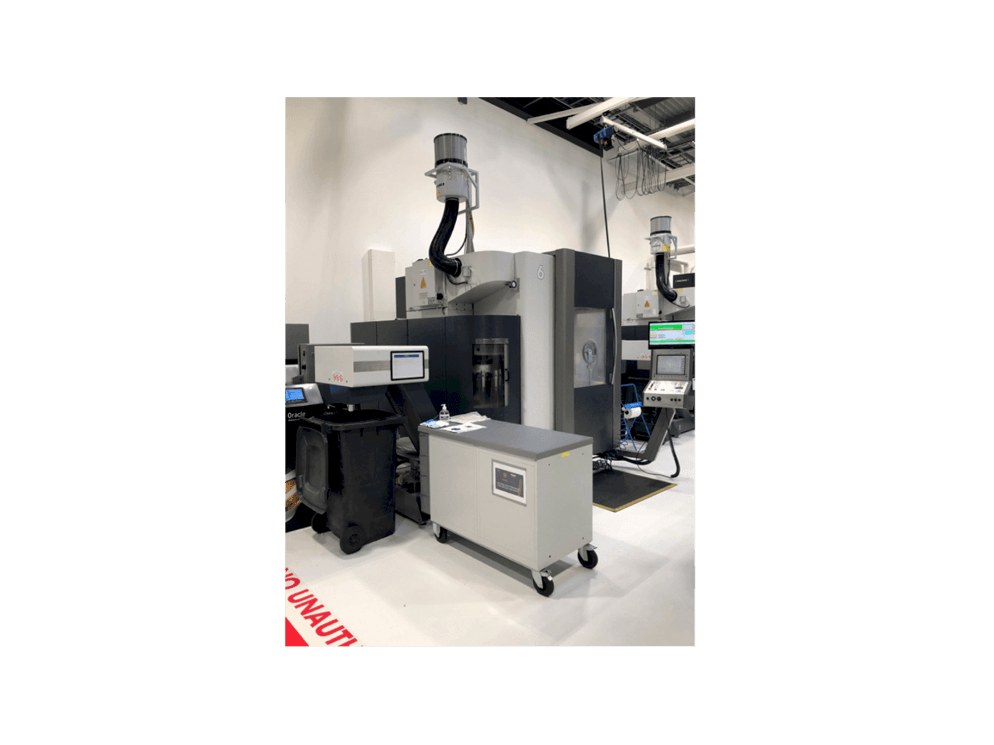 DECKEL MAHO DMU 50 linear-maskinen framifrån