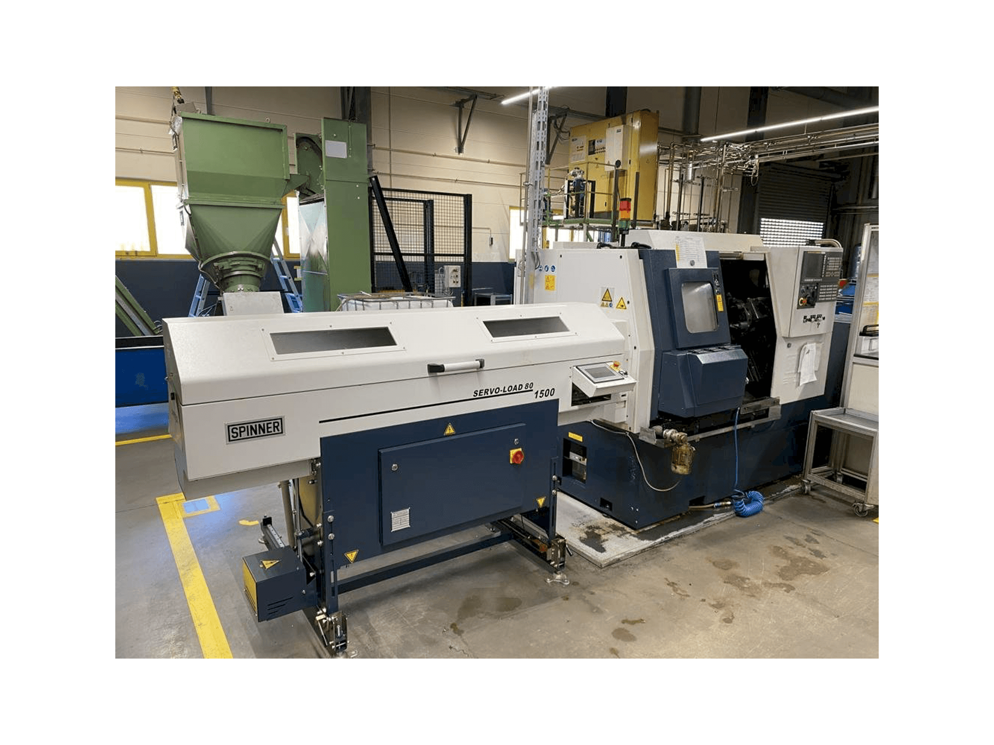 SPINNER TC400-52-maskinen framifrån