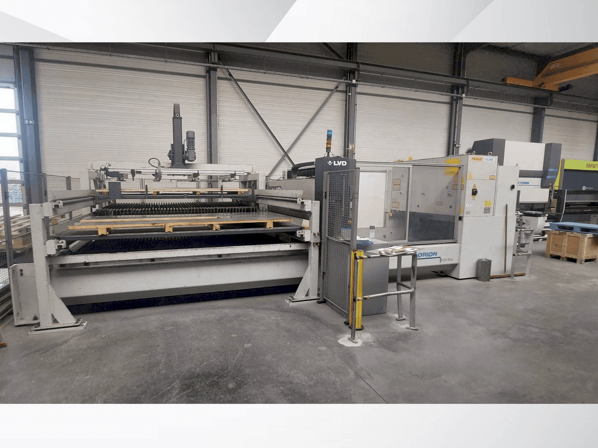 LVD Orion 4KW-maskinen framifrån