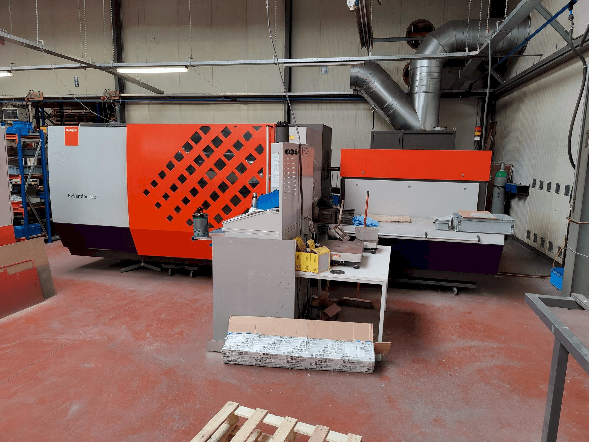 Bystronic ByVention 3015-maskinen framifrån