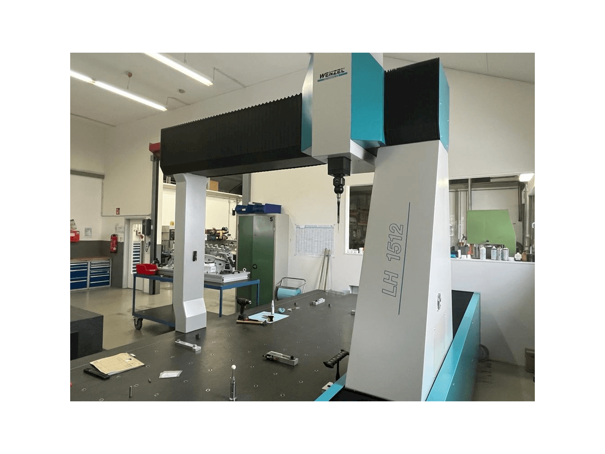 Wenzel LH 1512-maskinen framifrån