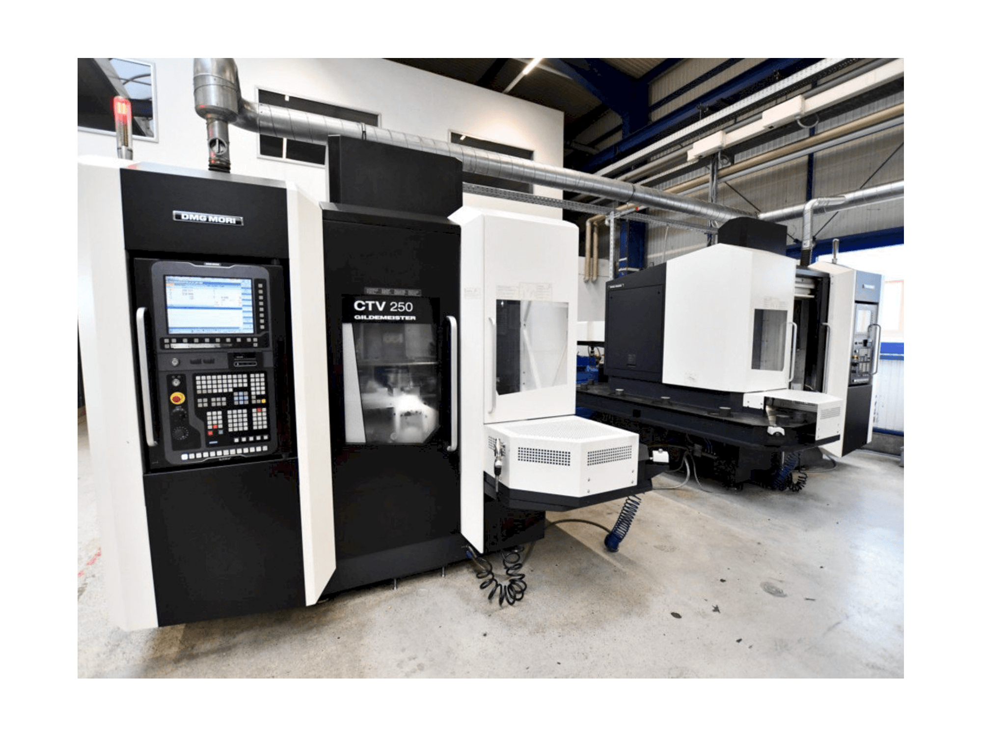 DMG MORI Gildemeister CTV 250 2nd-maskinen framifrån