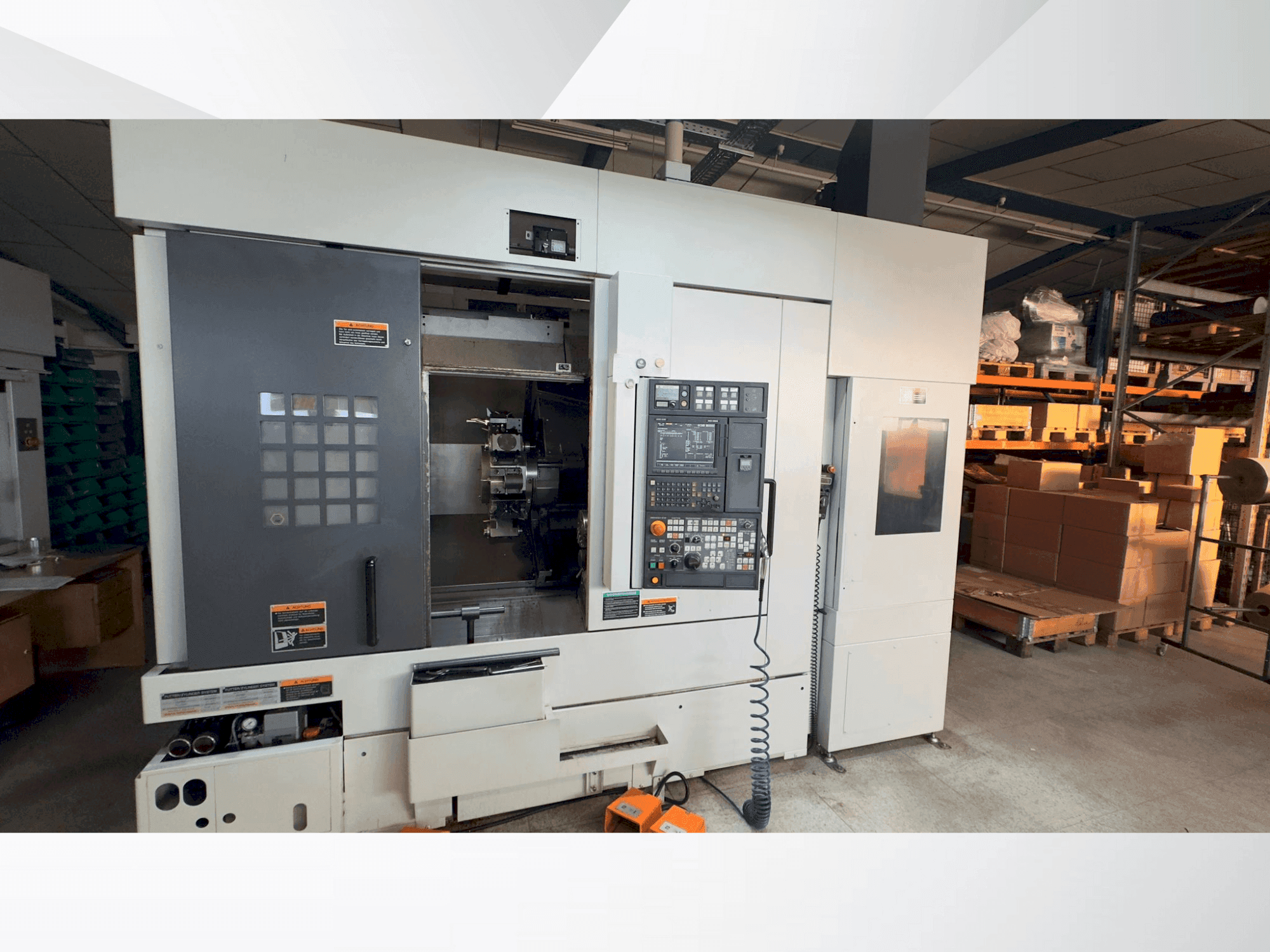 MORI SEIKI NL 2000 SY /500-maskinen framifrån