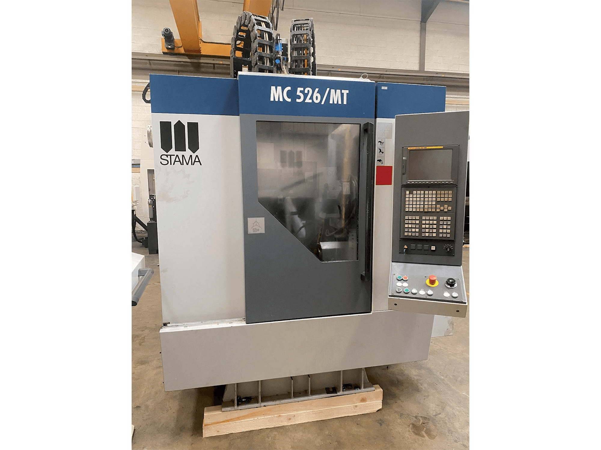 STAMA MC 526-maskinen framifrån