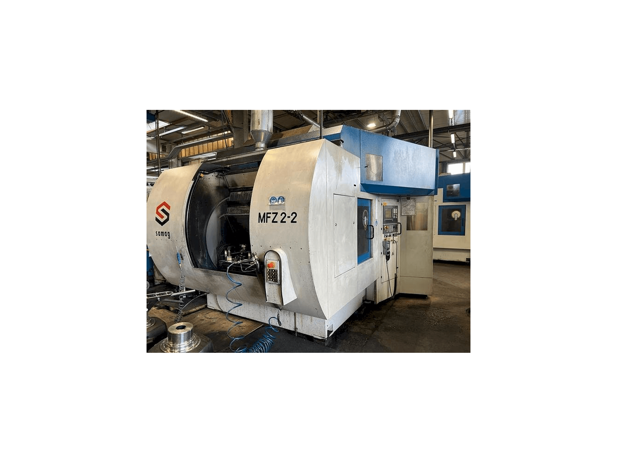 SAMAG MFZ 2-2-maskinen framifrån