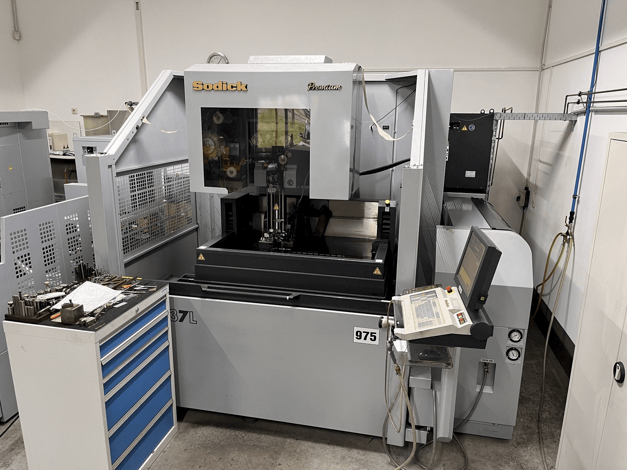 Sodick AQ537L-maskinen framifrån