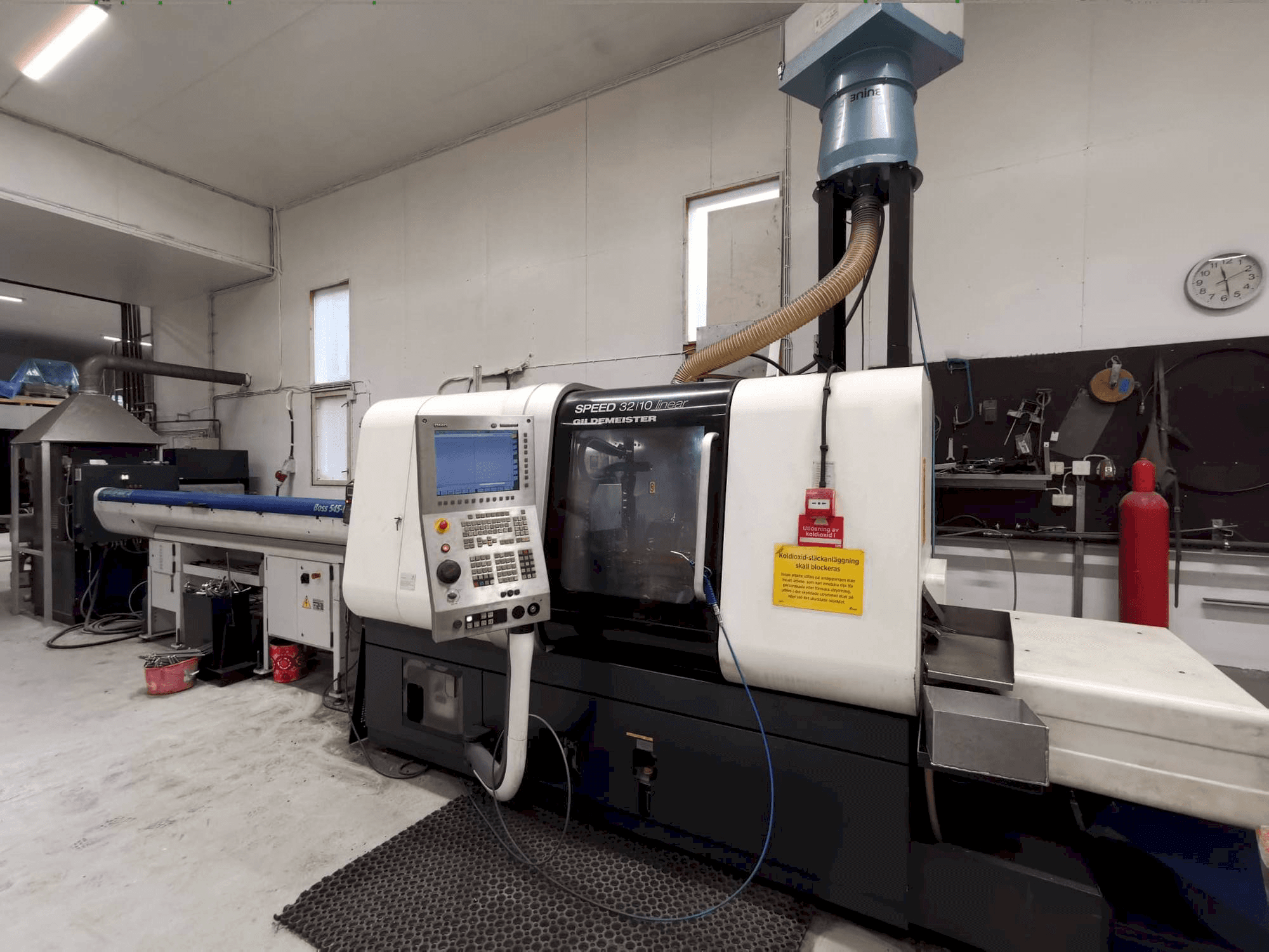 Gildemeister Speed 32-10 linear-maskinen framifrån