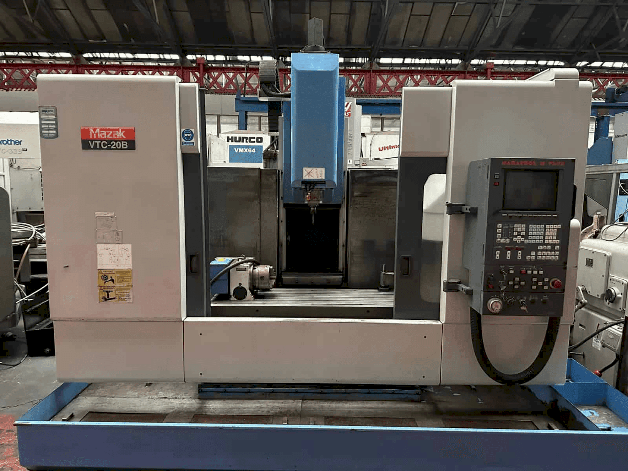 Mazak VTC - 20B-maskinen framifrån