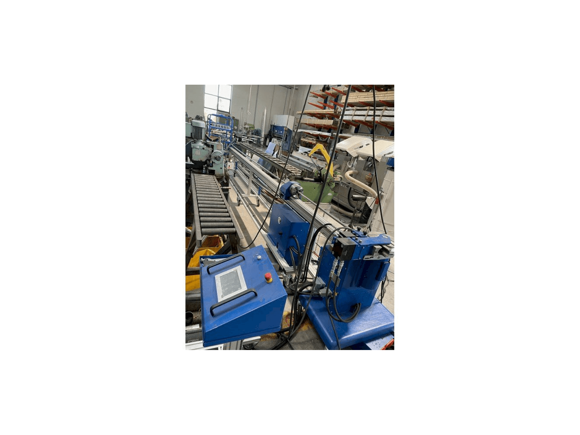 JUTEC 5060-maskinen framifrån