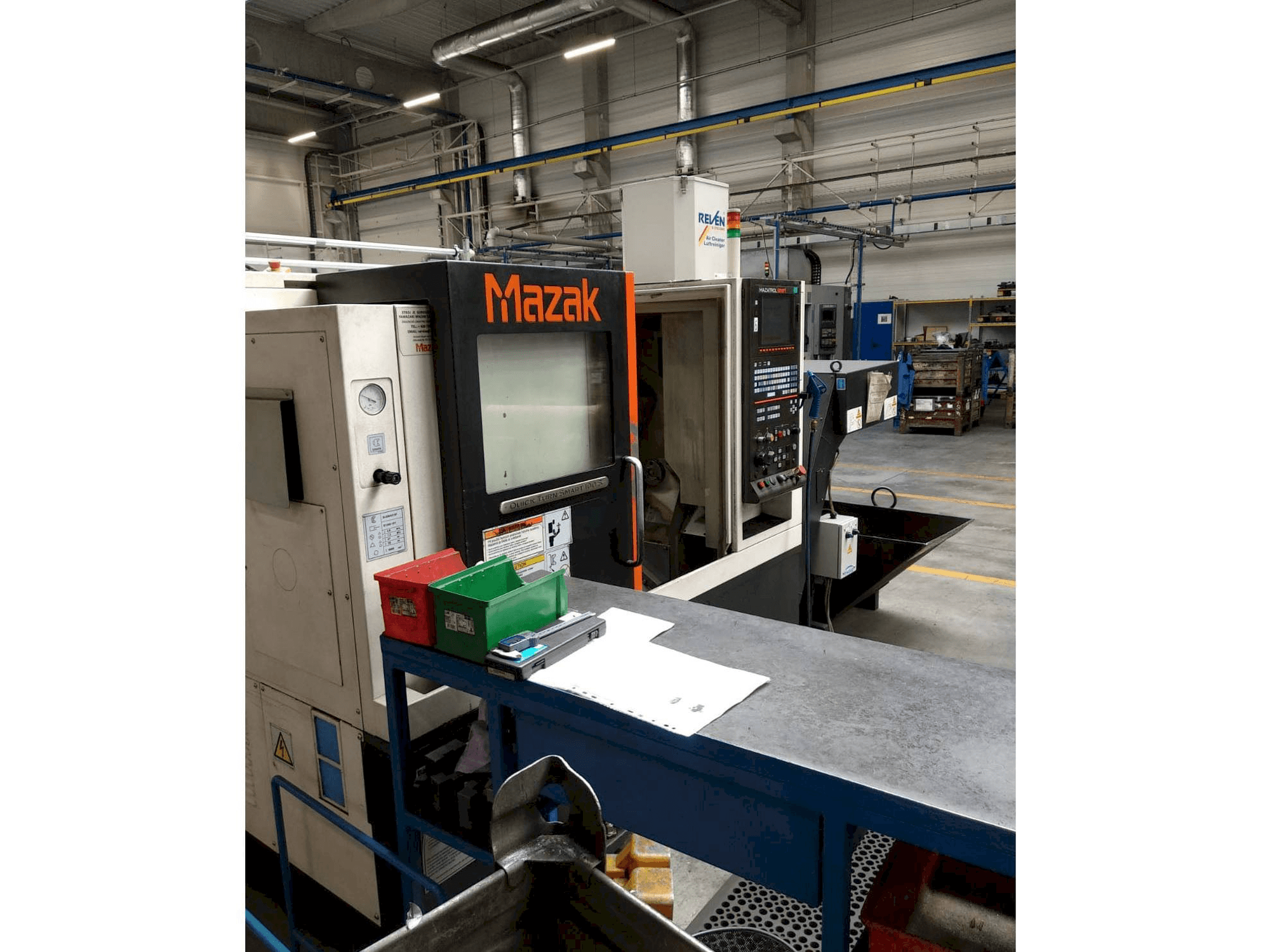 Mazak Quick Turn Smart 100 S-maskinen framifrån