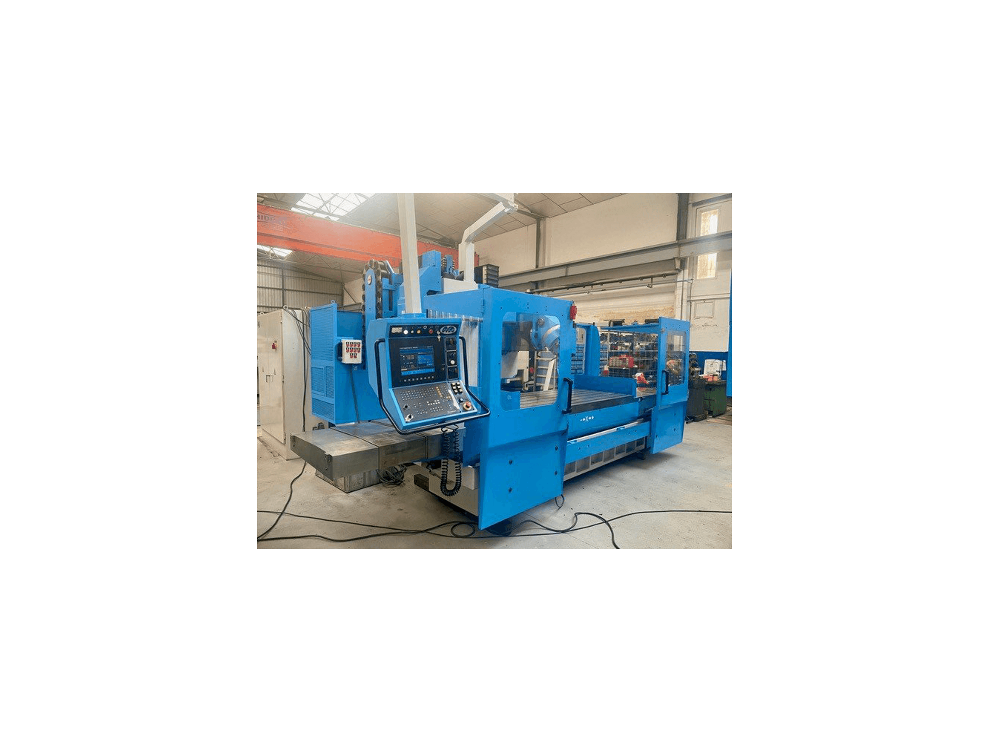 MTE BF 2200-maskinen framifrån