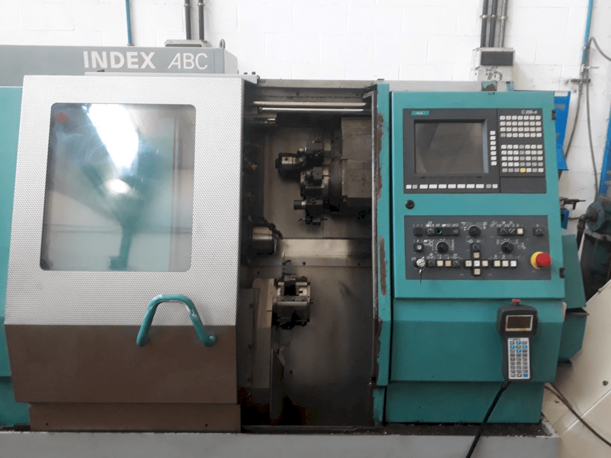 Index ABC-maskinen framifrån