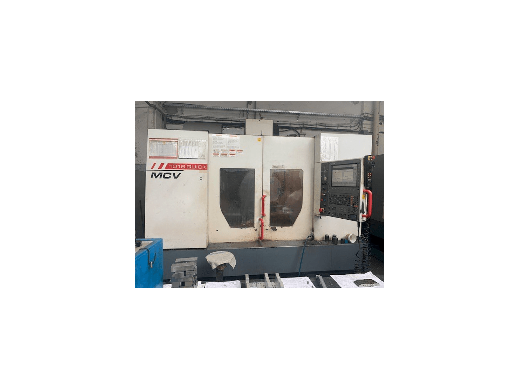 KOVOSVIT MAS MCV 1016 Quick-maskinen framifrån