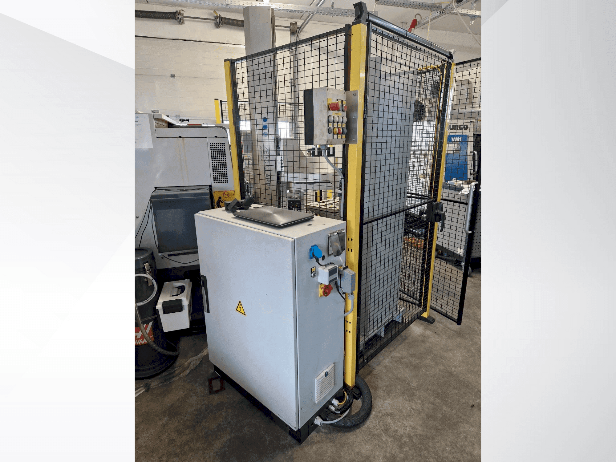Zeroclamp Zerobot 100P-maskinen framifrån